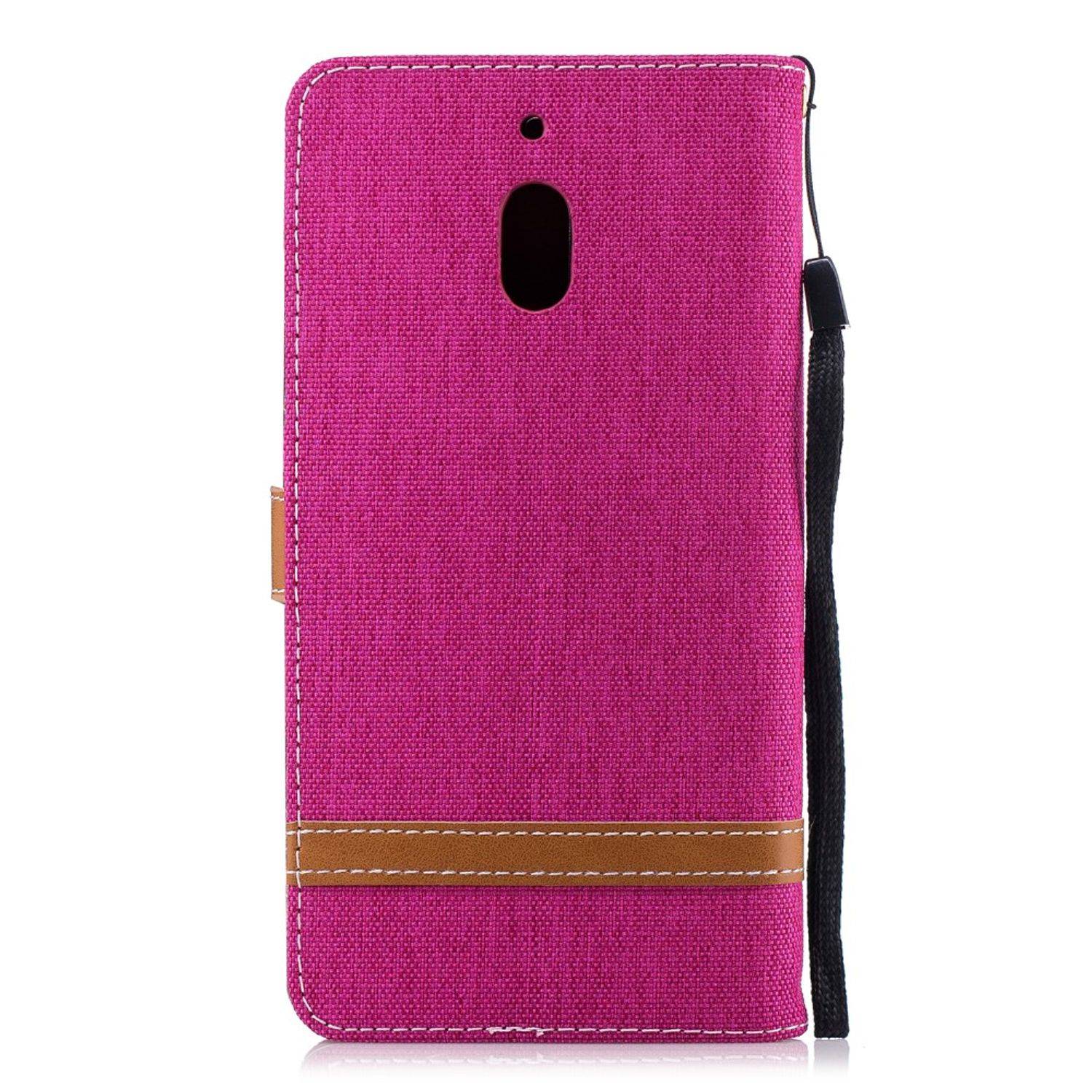 Nokia 2.1 Handyhülle Bookcover Rosa
