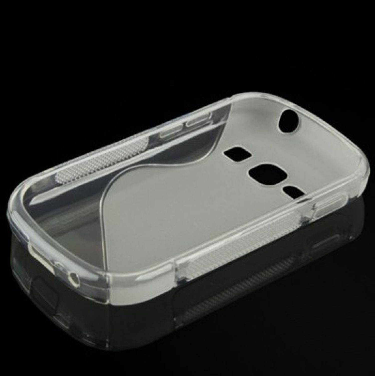 Samsung Galaxy Fame S6810 Handyhülle Backcover Transparent