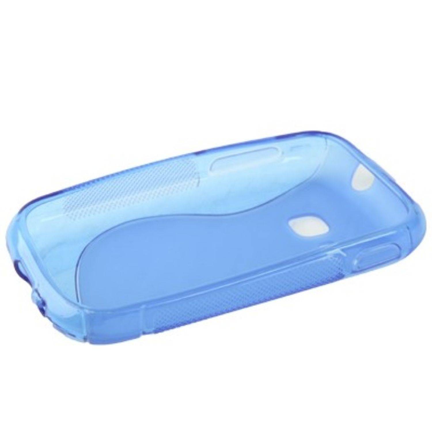 Samsung Galaxy Young S6310 / S6312 Handyhülle Backcover Blau