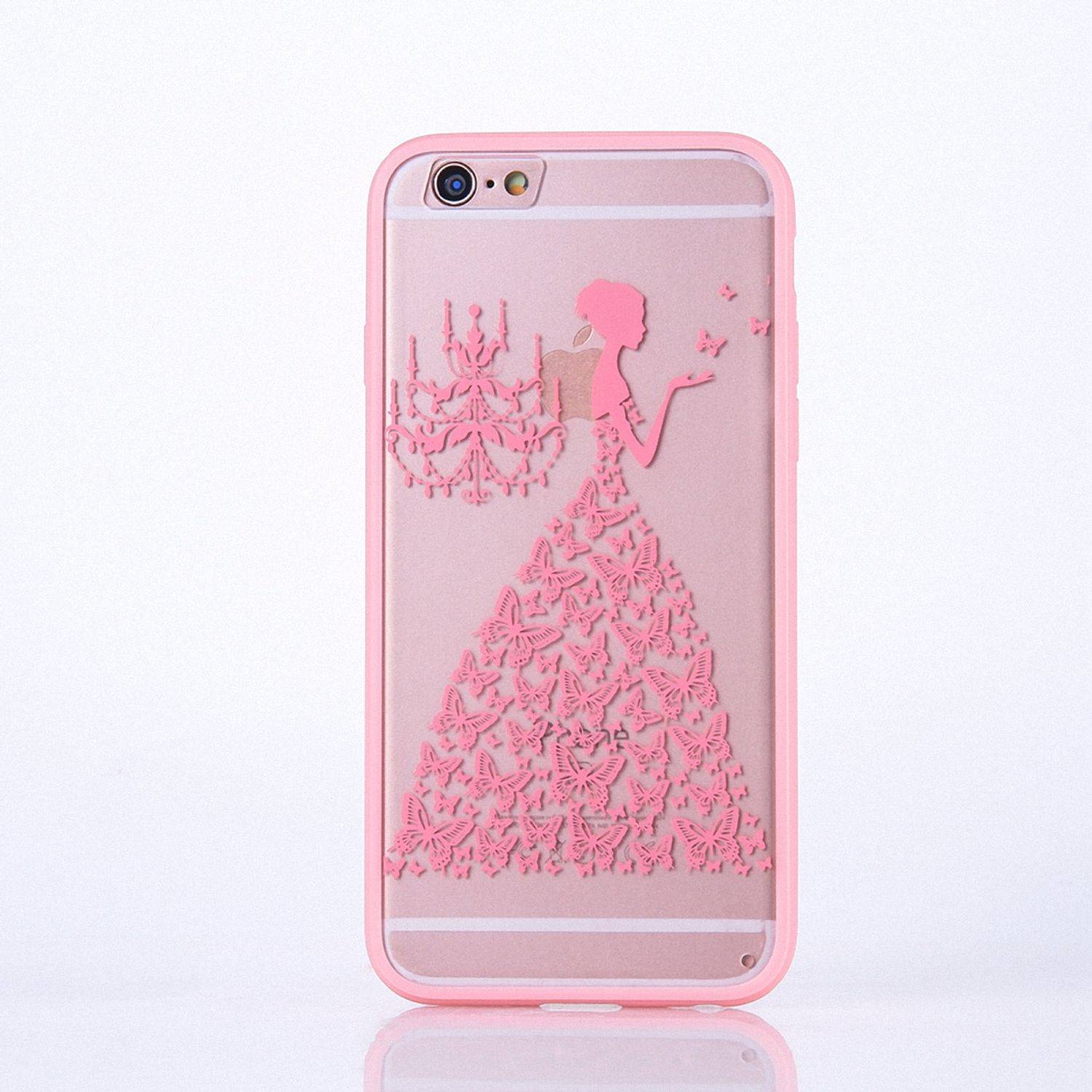 Samsung Galaxy S6 Edge Handyhülle Backcover Rosa