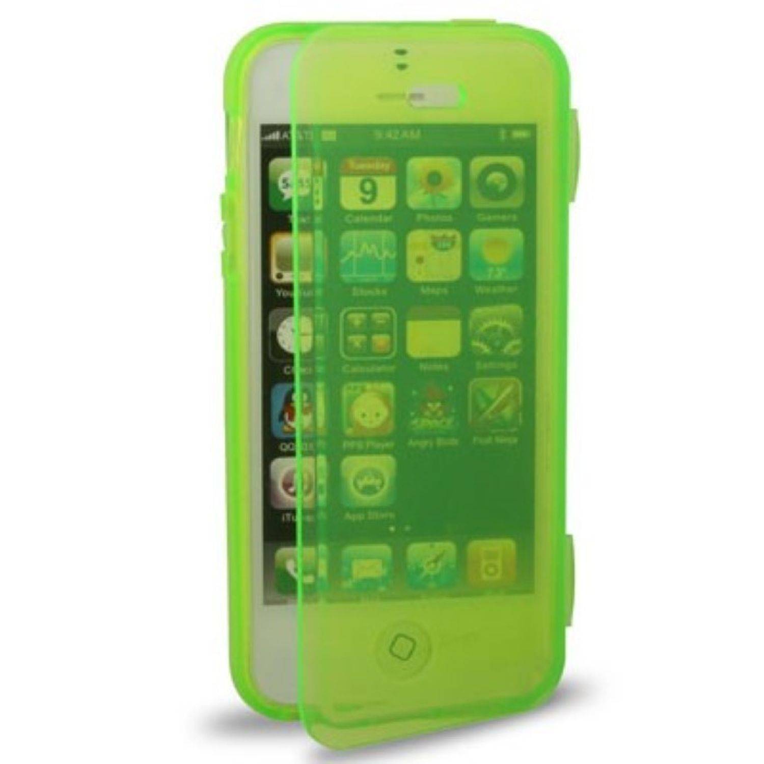 Apple iPhone 5 / 5s / SE Handyhülle Backcover Grün