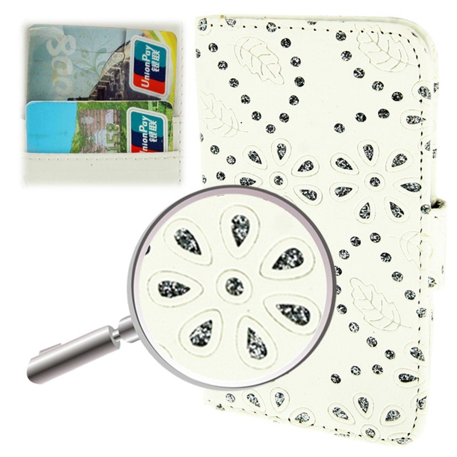 Samsung Galaxy S4 Mini Handyhülle Backcover Weiß