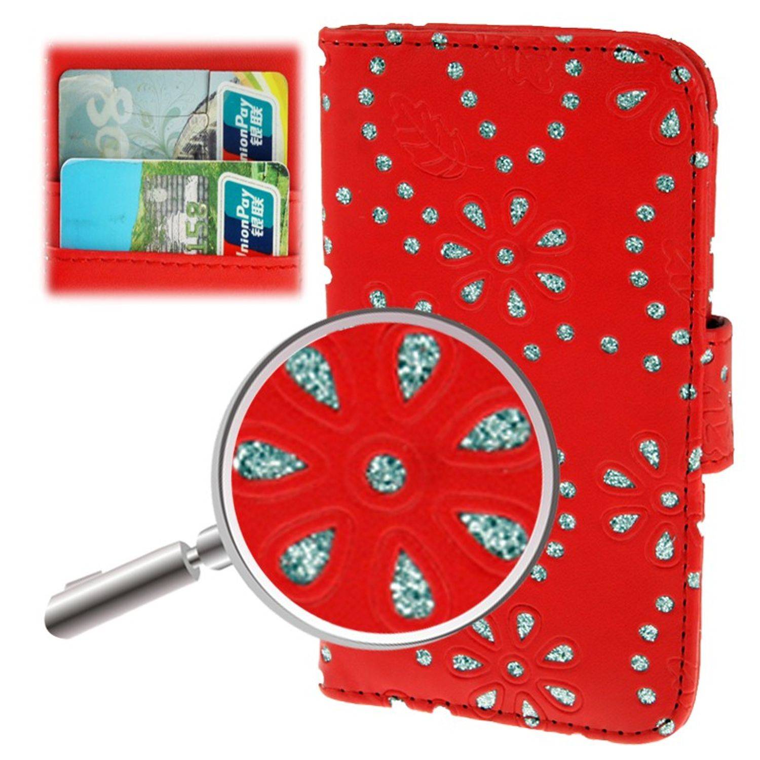 Samsung Galaxy S4 Mini Handyhülle Backcover Weiß