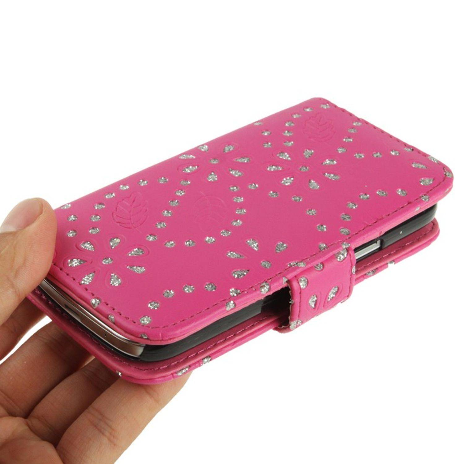 Samsung Galaxy S4 Mini Handyhülle Backcover Violett