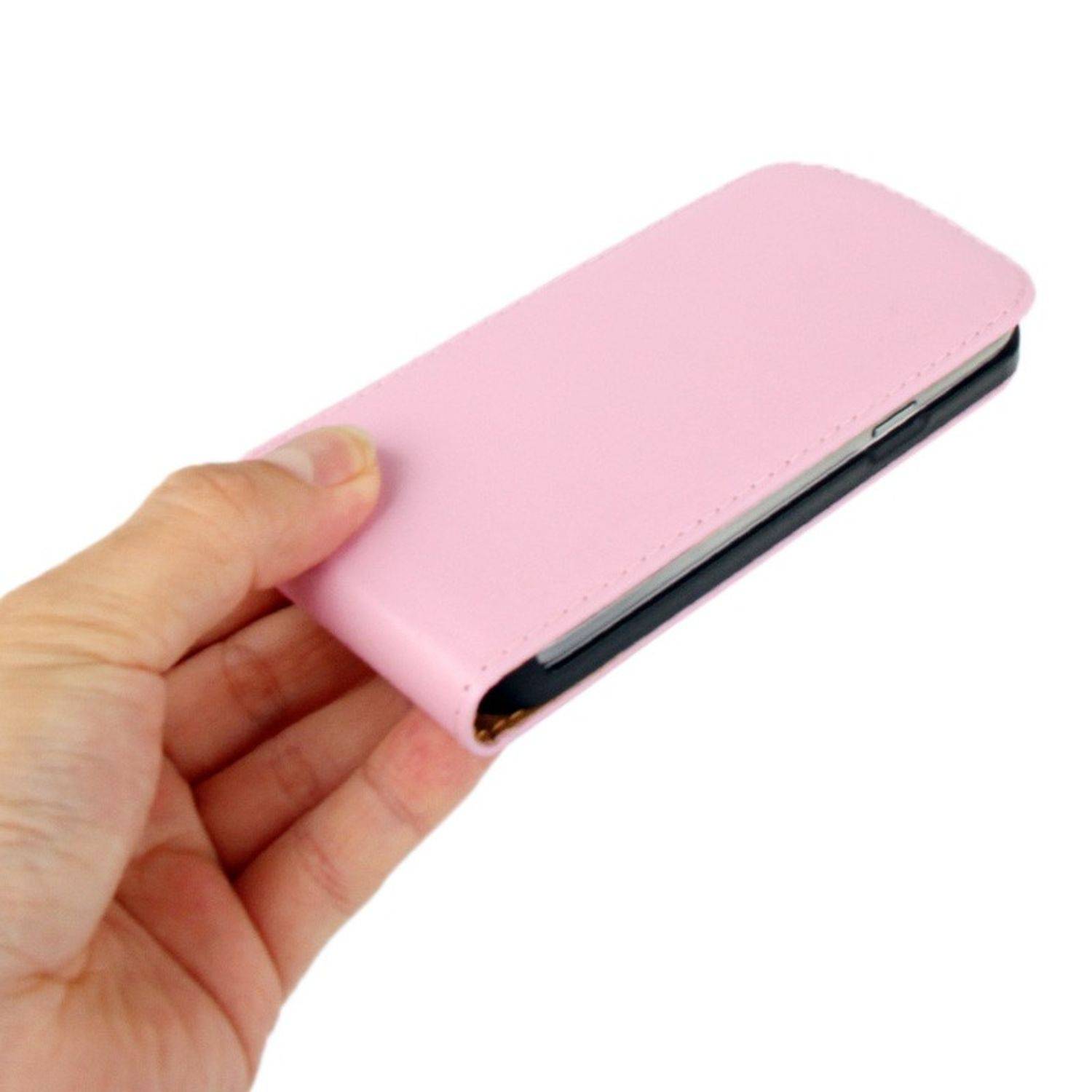 Samsung Galaxy S4 Mini Handyhülle Backcover Weiß
