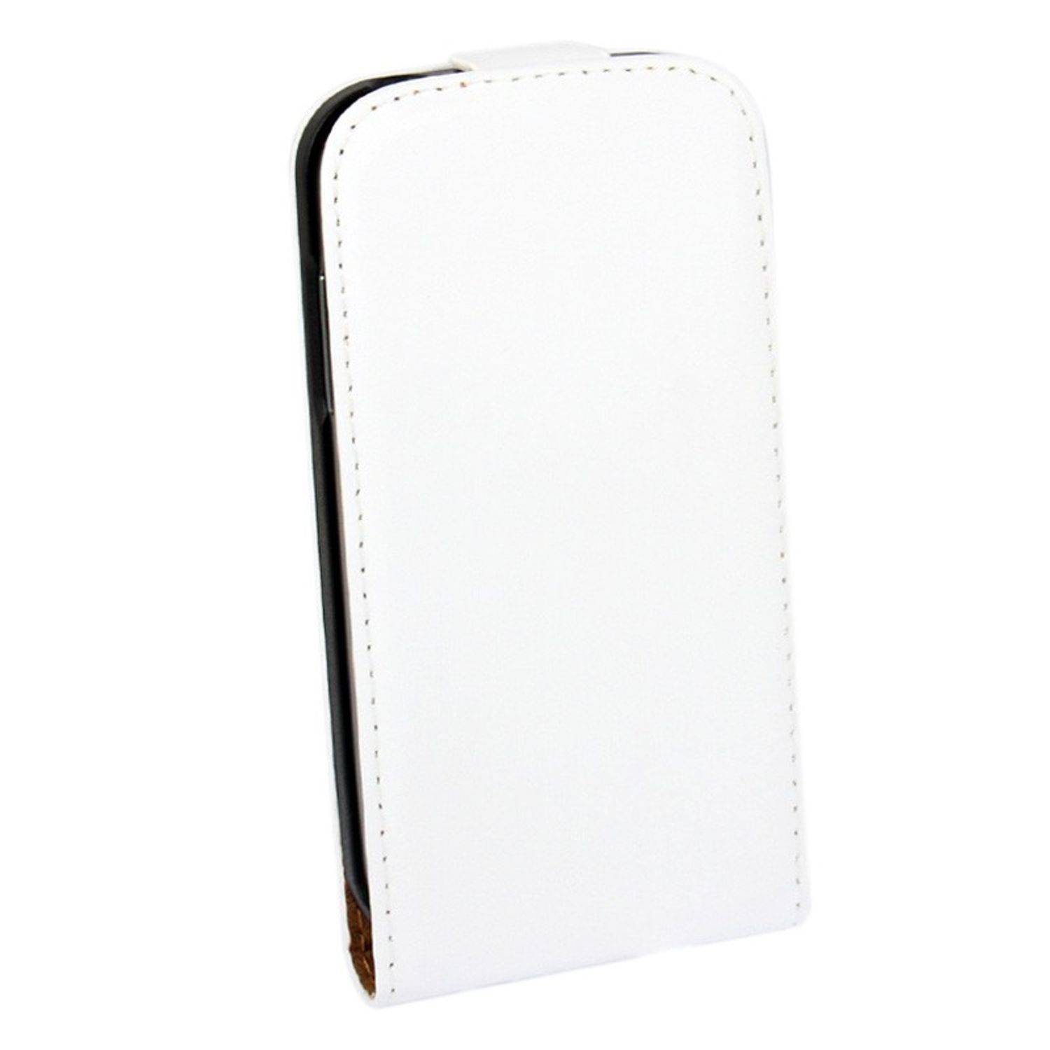 Samsung Galaxy S4 Mini Handyhülle Backcover Weiß