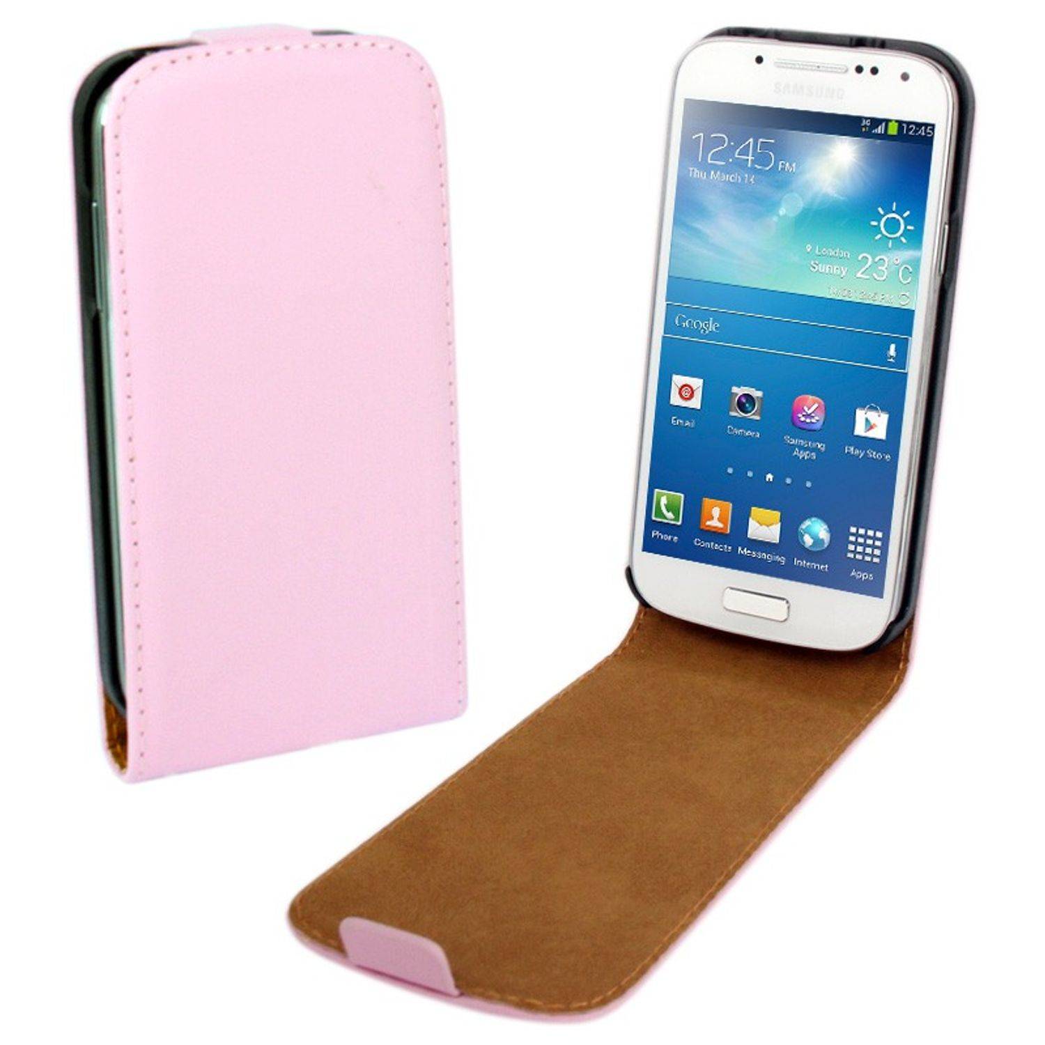 Samsung Galaxy S4 Mini Handyhülle Backcover Rosa