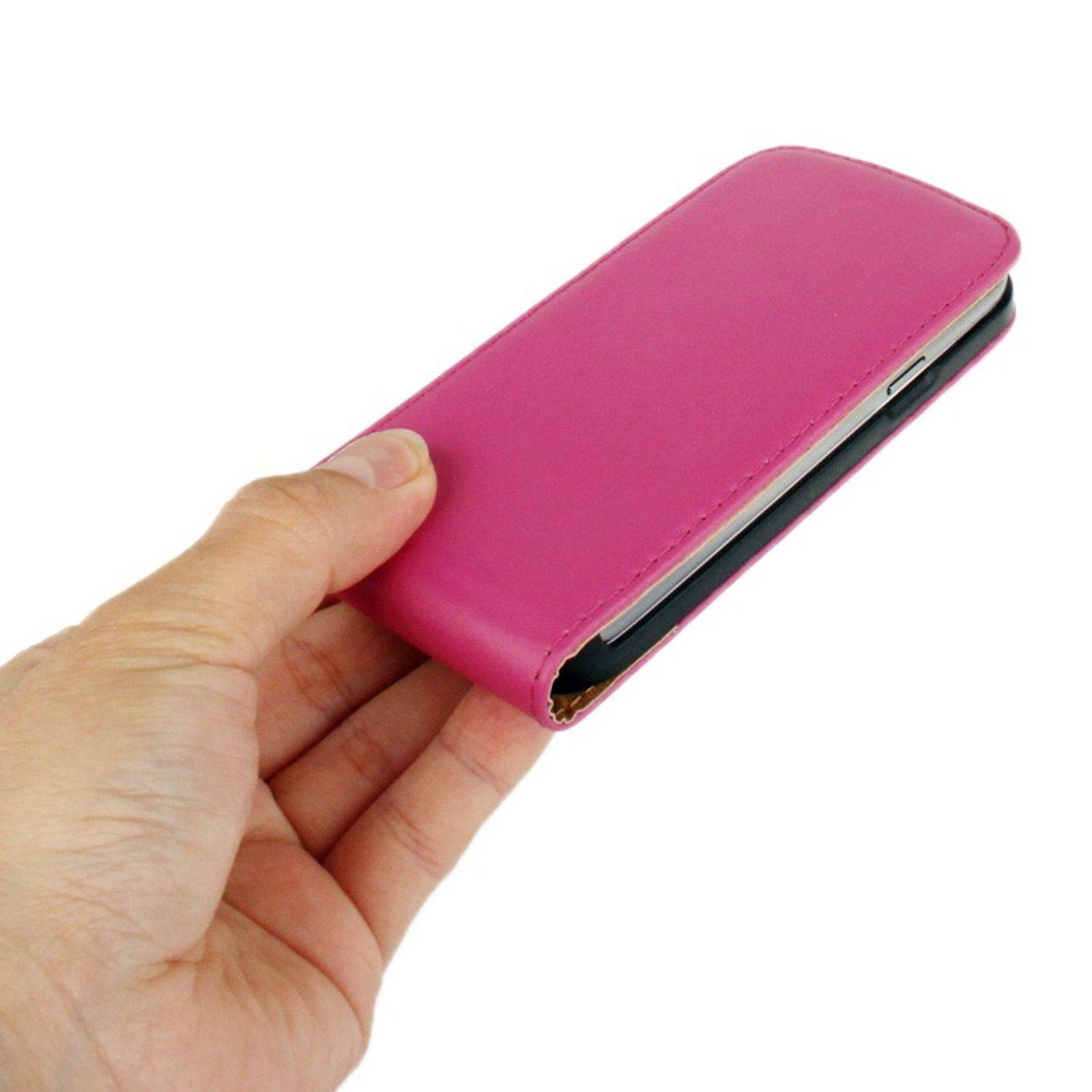 Samsung Galaxy S4 Mini Handyhülle Backcover Rosa