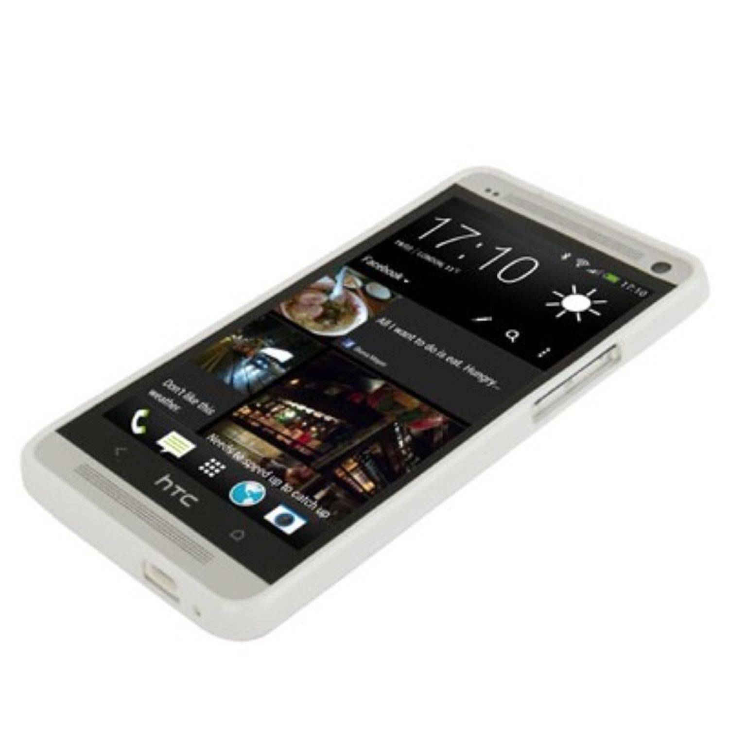 HTC One Handyhülle Backcover Rosa