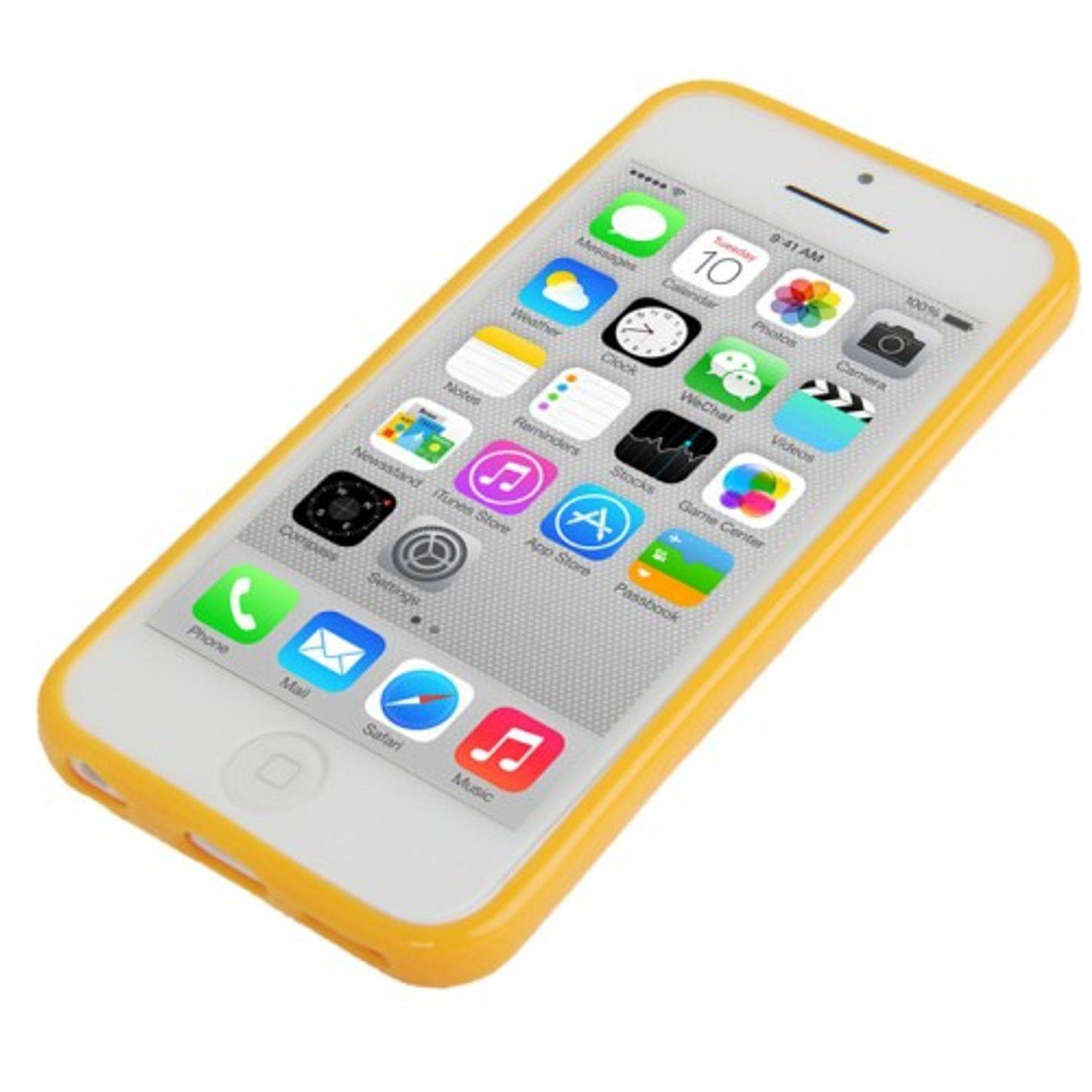 Apple iPhone 5c Handyhülle Backcover Orange