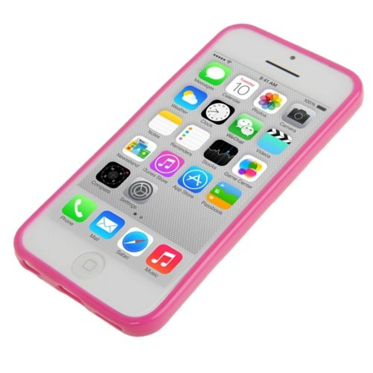 Apple iPhone 5c Handyhülle Backcover Rosa
