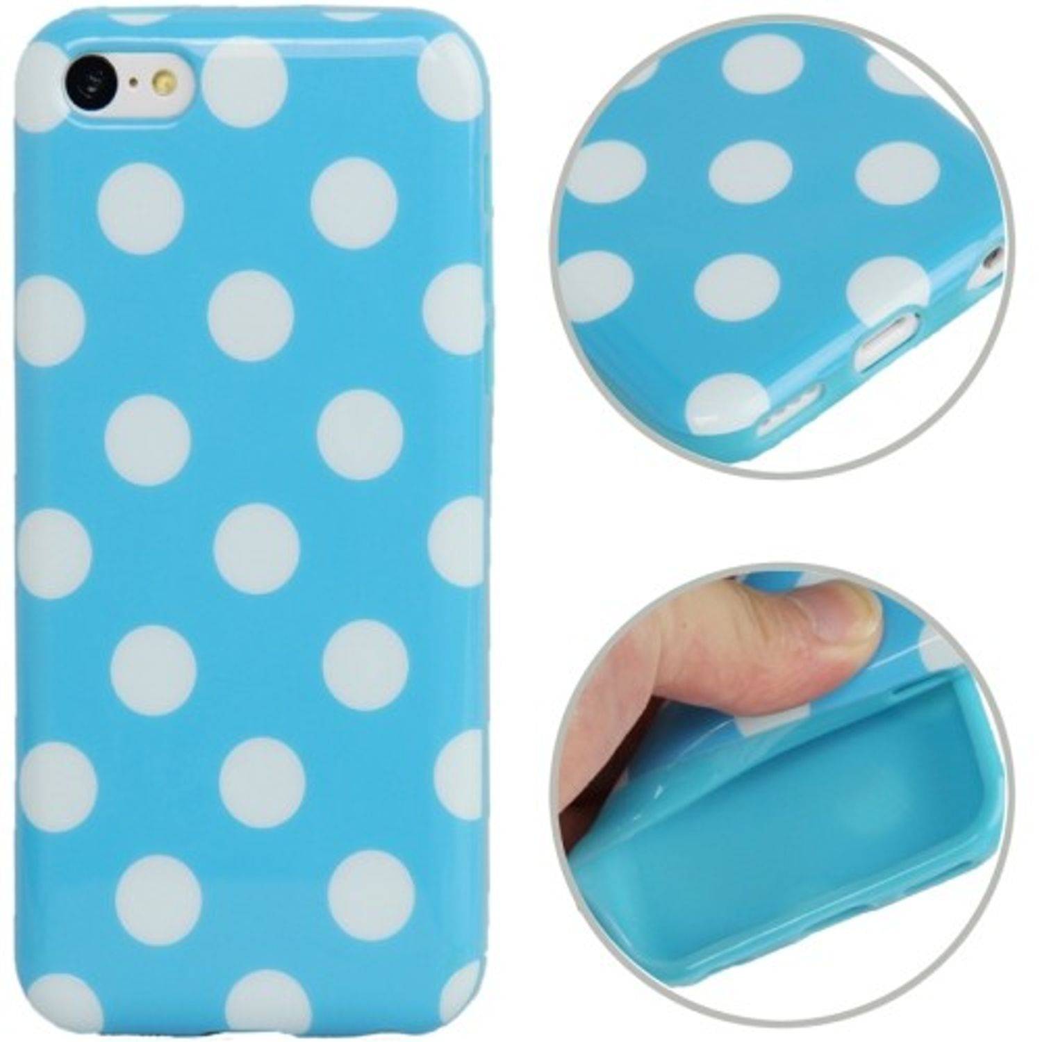 Apple iPhone 5c Handyhülle Backcover Blau