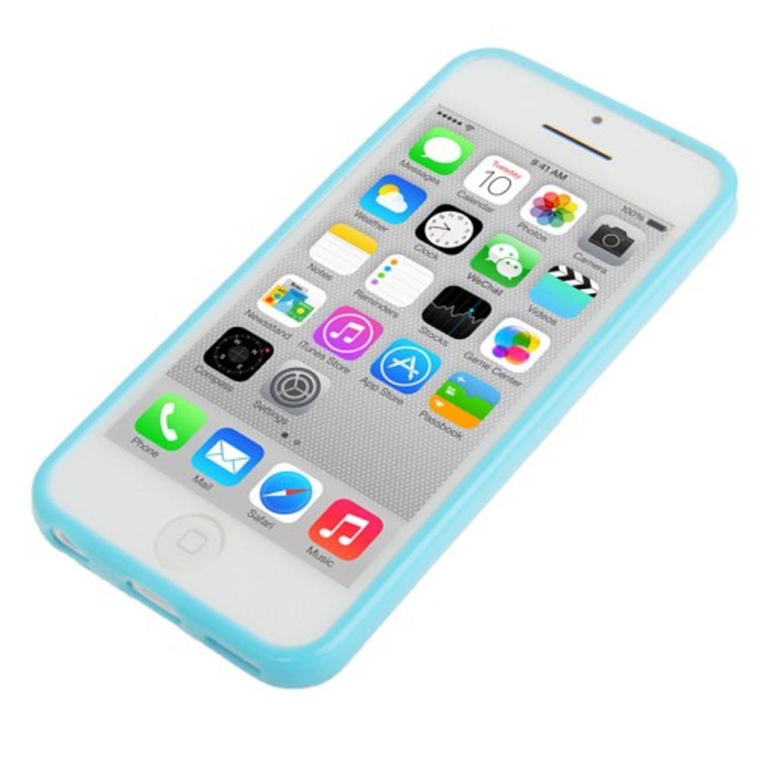 Apple iPhone 5c Handyhülle Backcover Blau