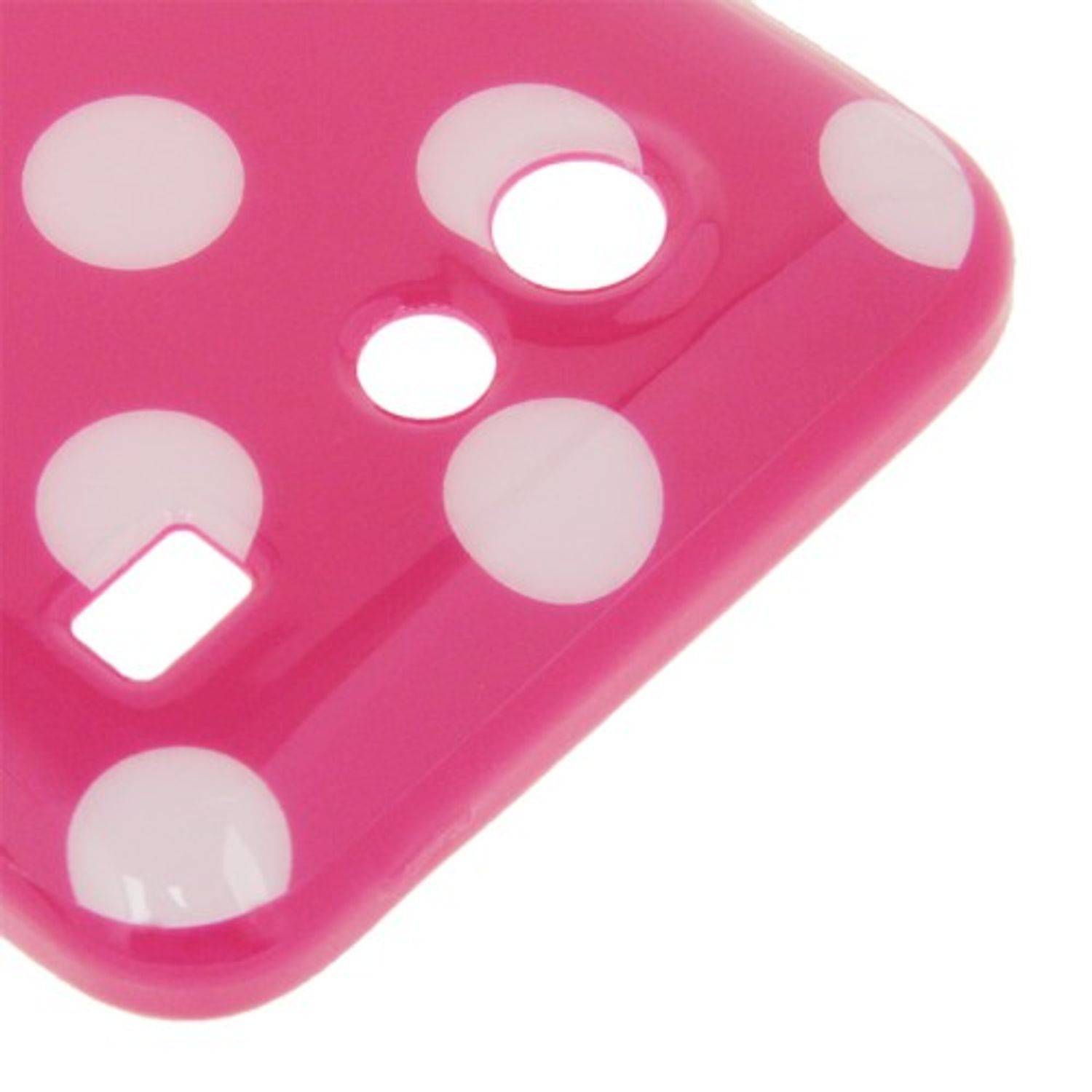 Samsung Galaxy S Advance i9070 Handyhülle Backcover Weiß