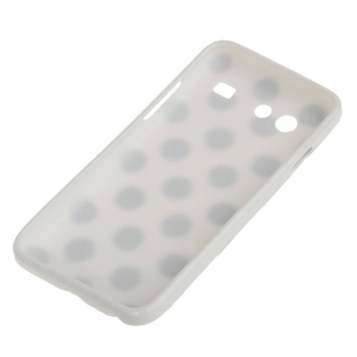 Samsung Galaxy S Advance i9070 Handyhülle Backcover Weiß