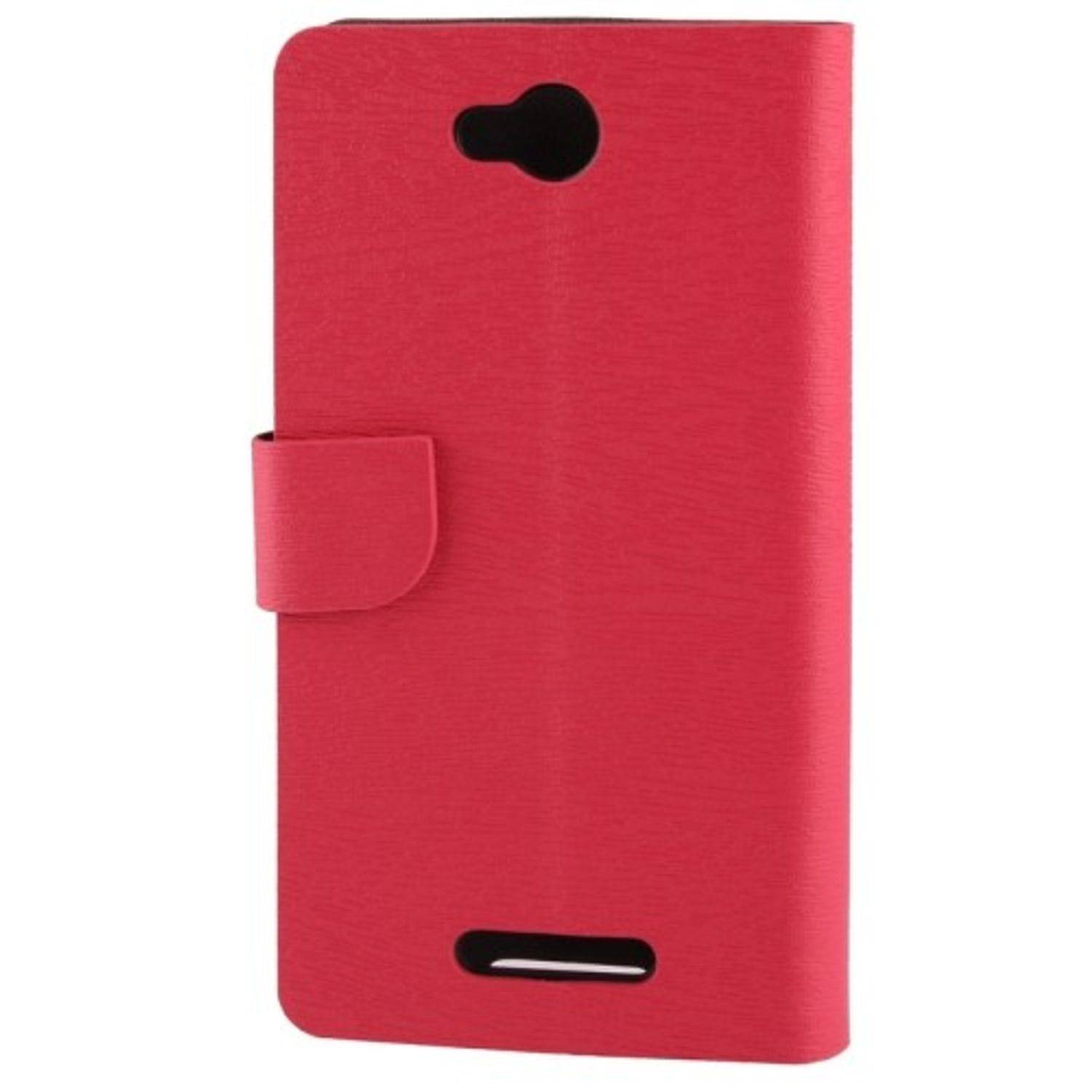 Sony Xperia C S39h Handyhülle Backcover Schwarz