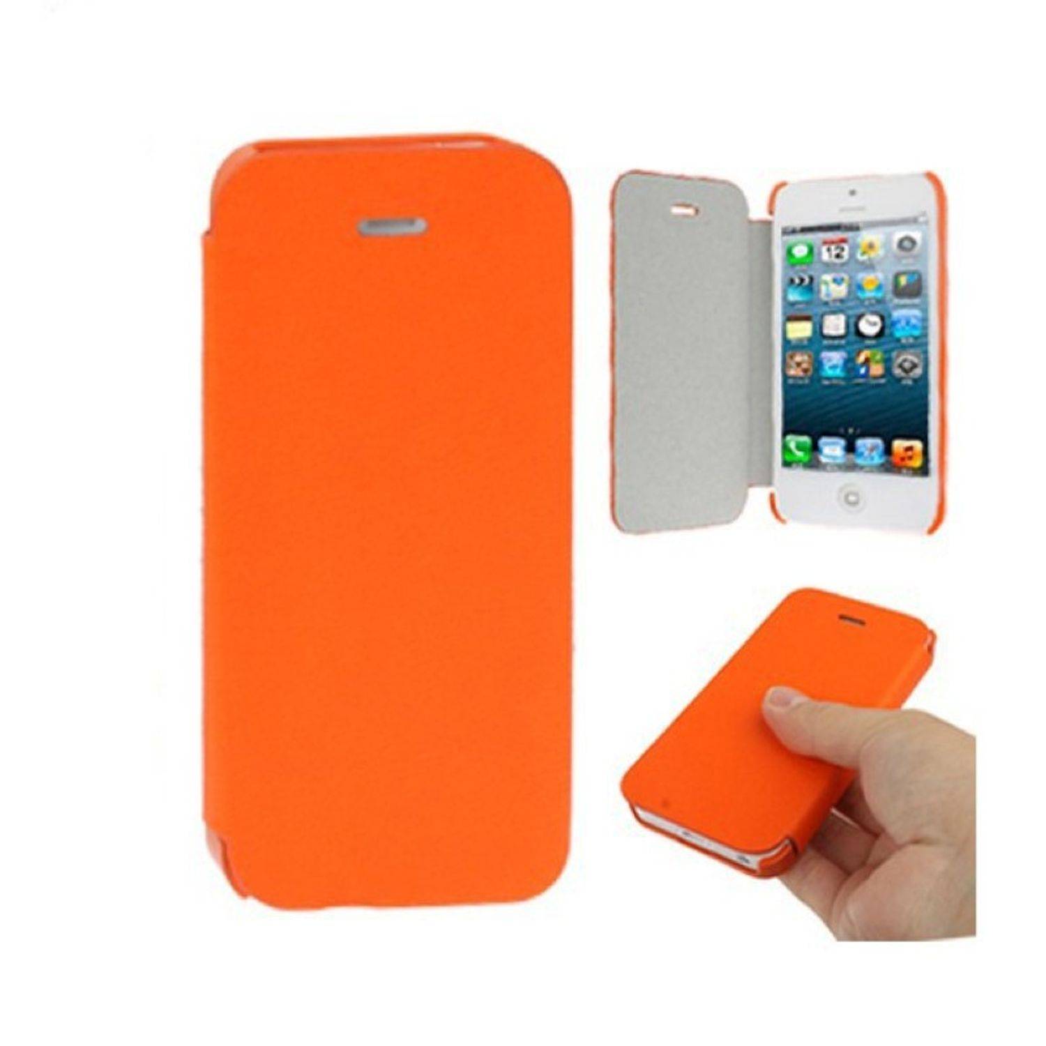 Apple iPhone 5 / 5s / SE Handyhülle Backcover Orange