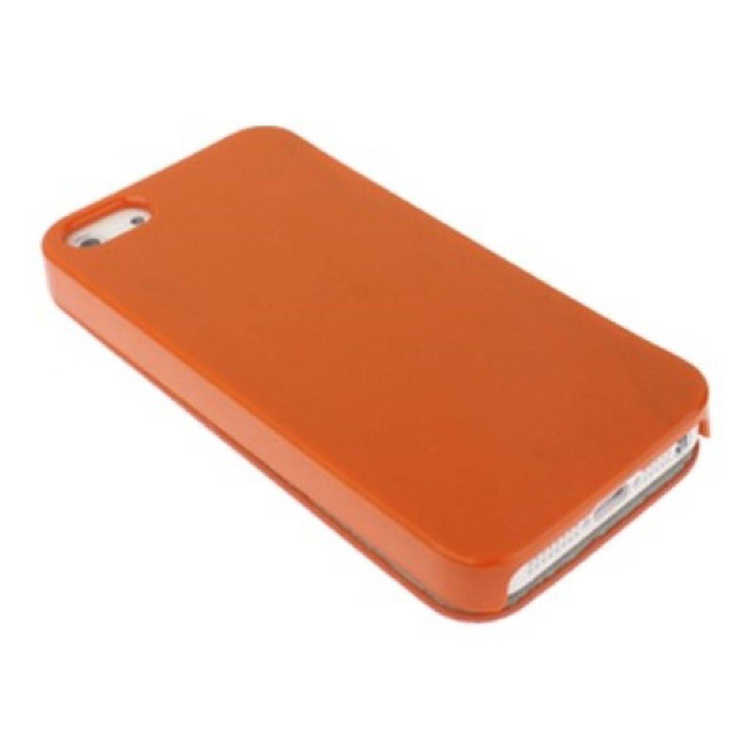 Apple iPhone 5 / 5s / SE Handyhülle Backcover Orange