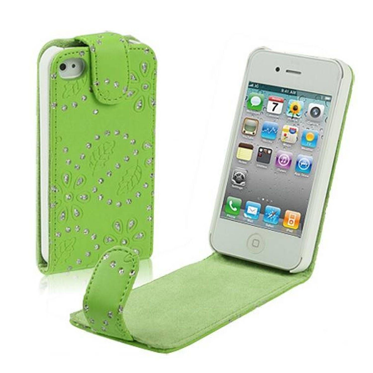 Apple iPhone 4 / 4s Handyhülle Backcover Grün