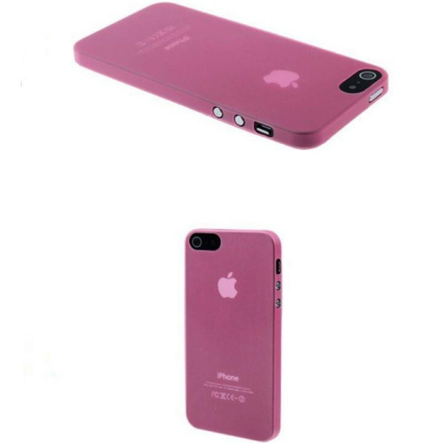 Apple iPhone 5 / 5s / SE Handyhülle Backcover Rosa