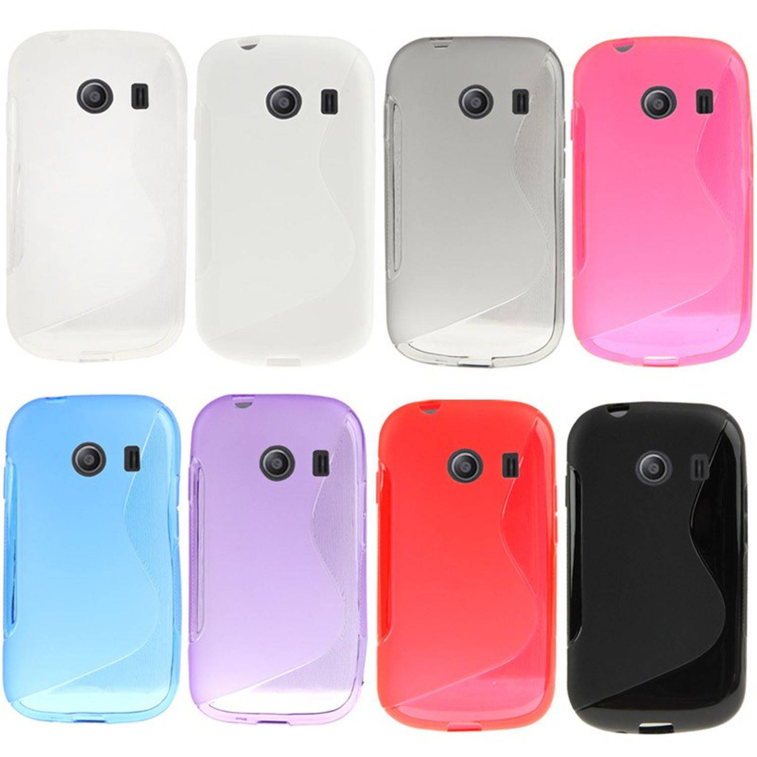 Samsung Galaxy Ace Style Handyhülle Backcover Rosa