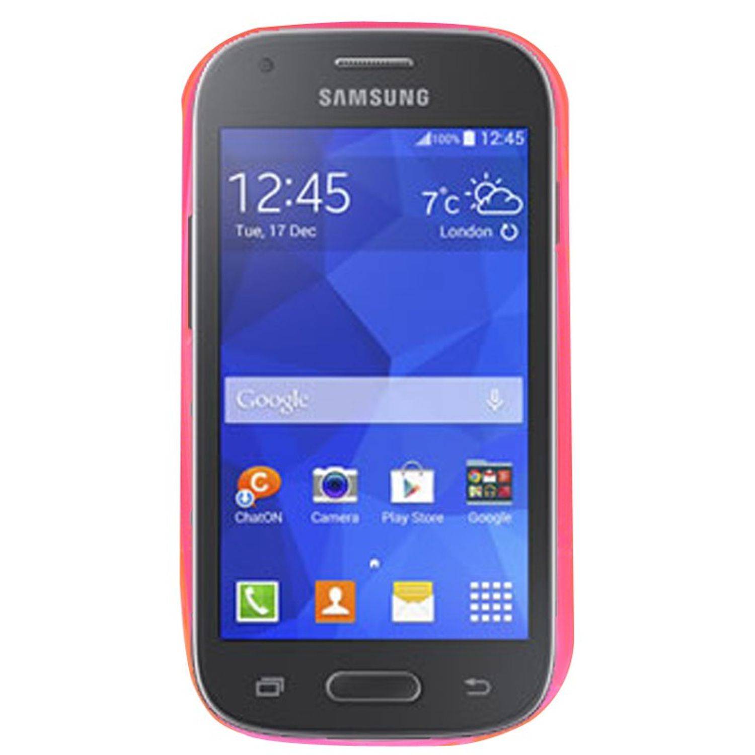 Samsung Galaxy Ace Style Handyhülle Backcover Rosa