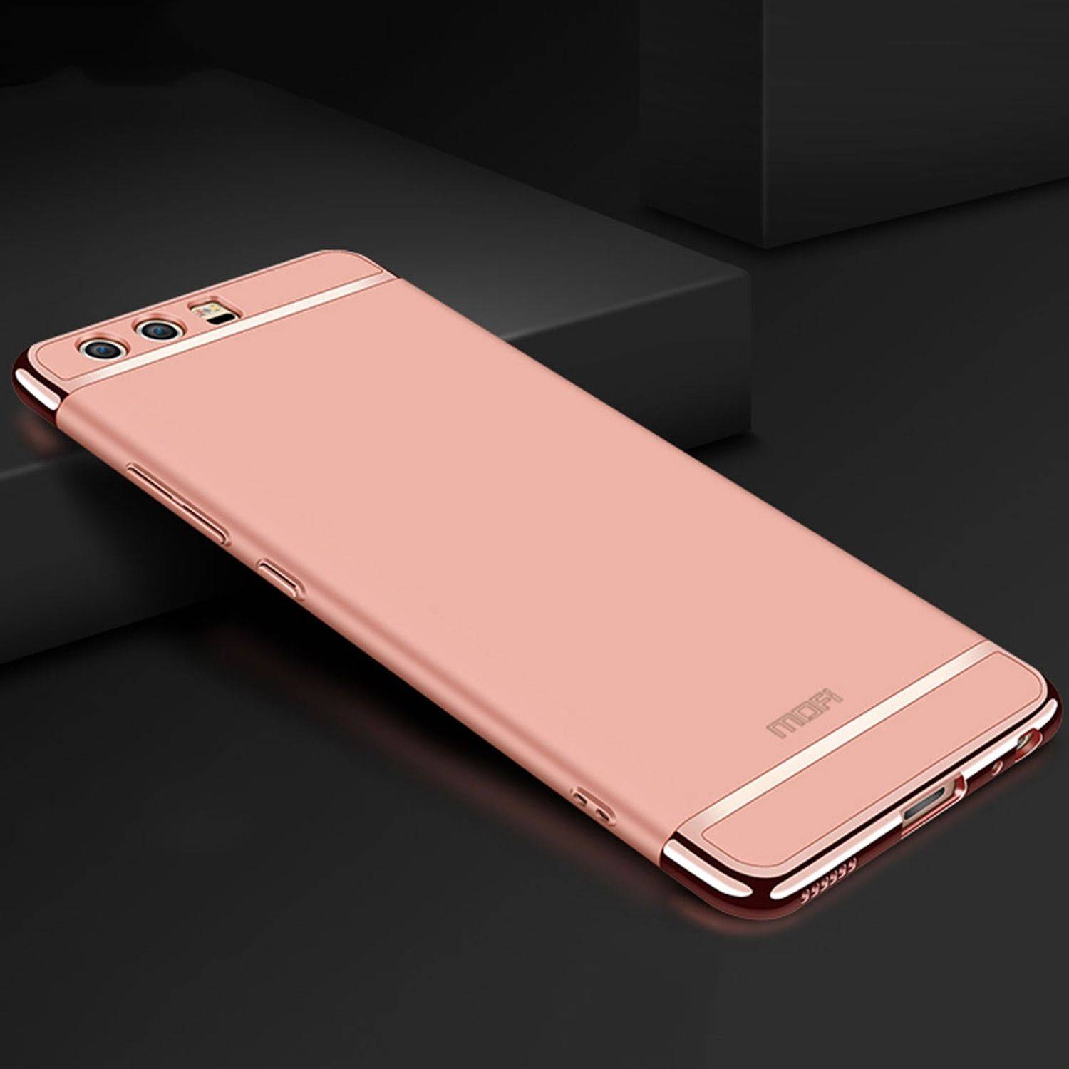 Huawei P10 Plus Handyhülle Backcover Rosa