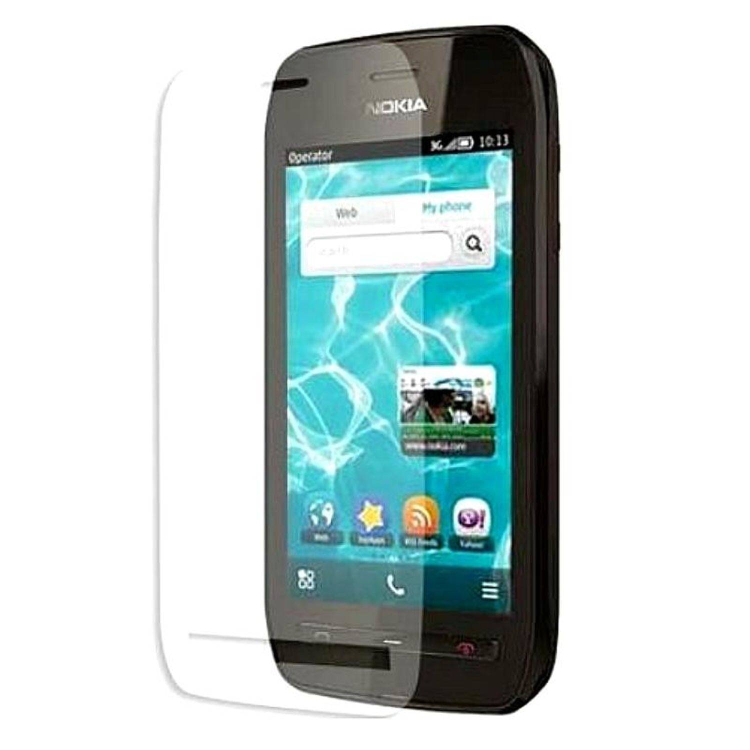 Nokia 603 Handyhülle Backcover Transparent