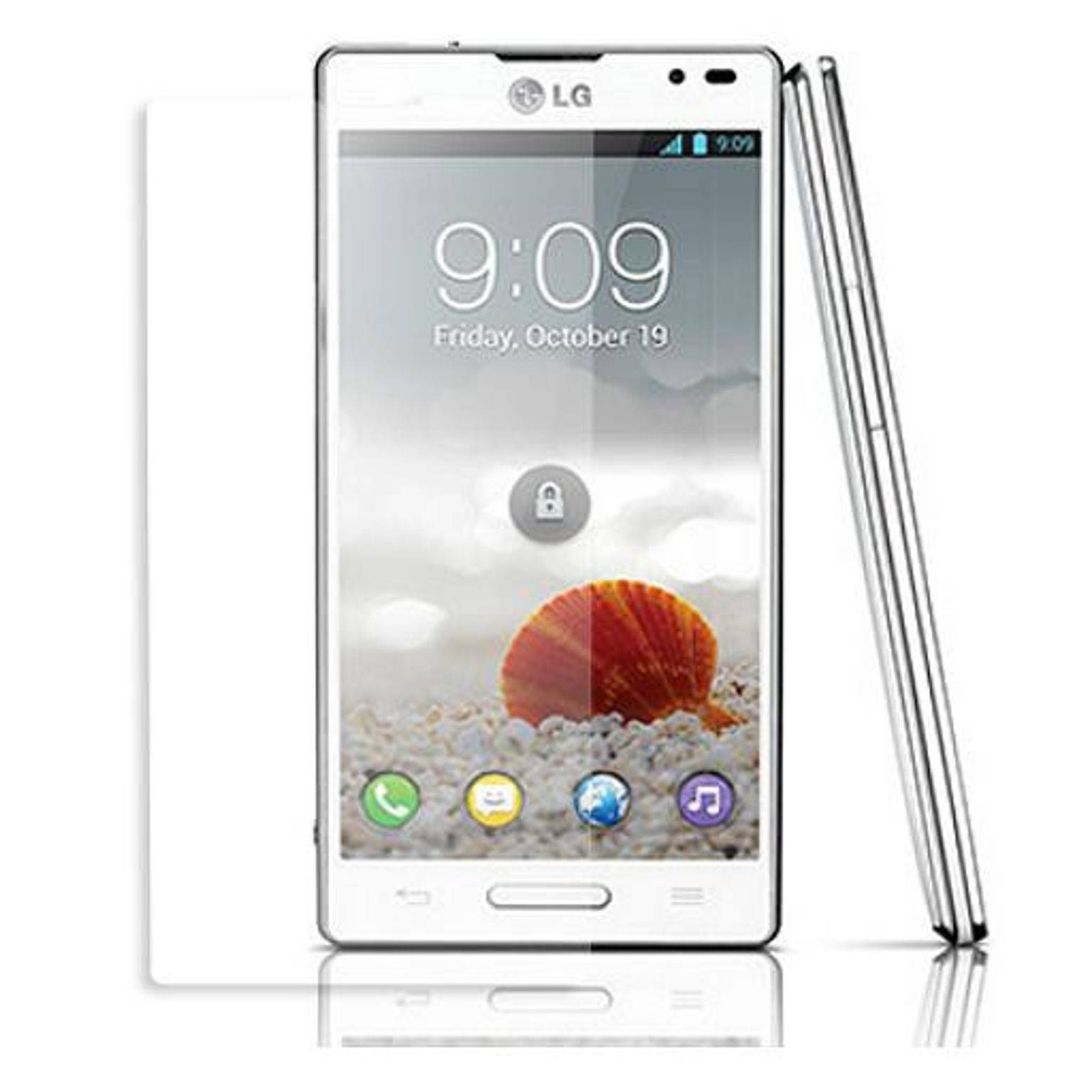 LG Optimus L9 Handyhülle Backcover Transparent