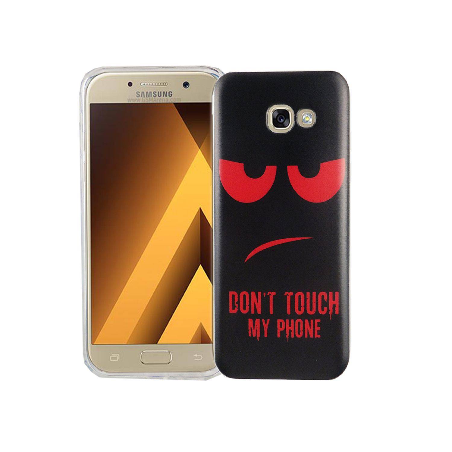Samsung Galaxy A5 (2017) Handyhülle Bumper Backcover Rot