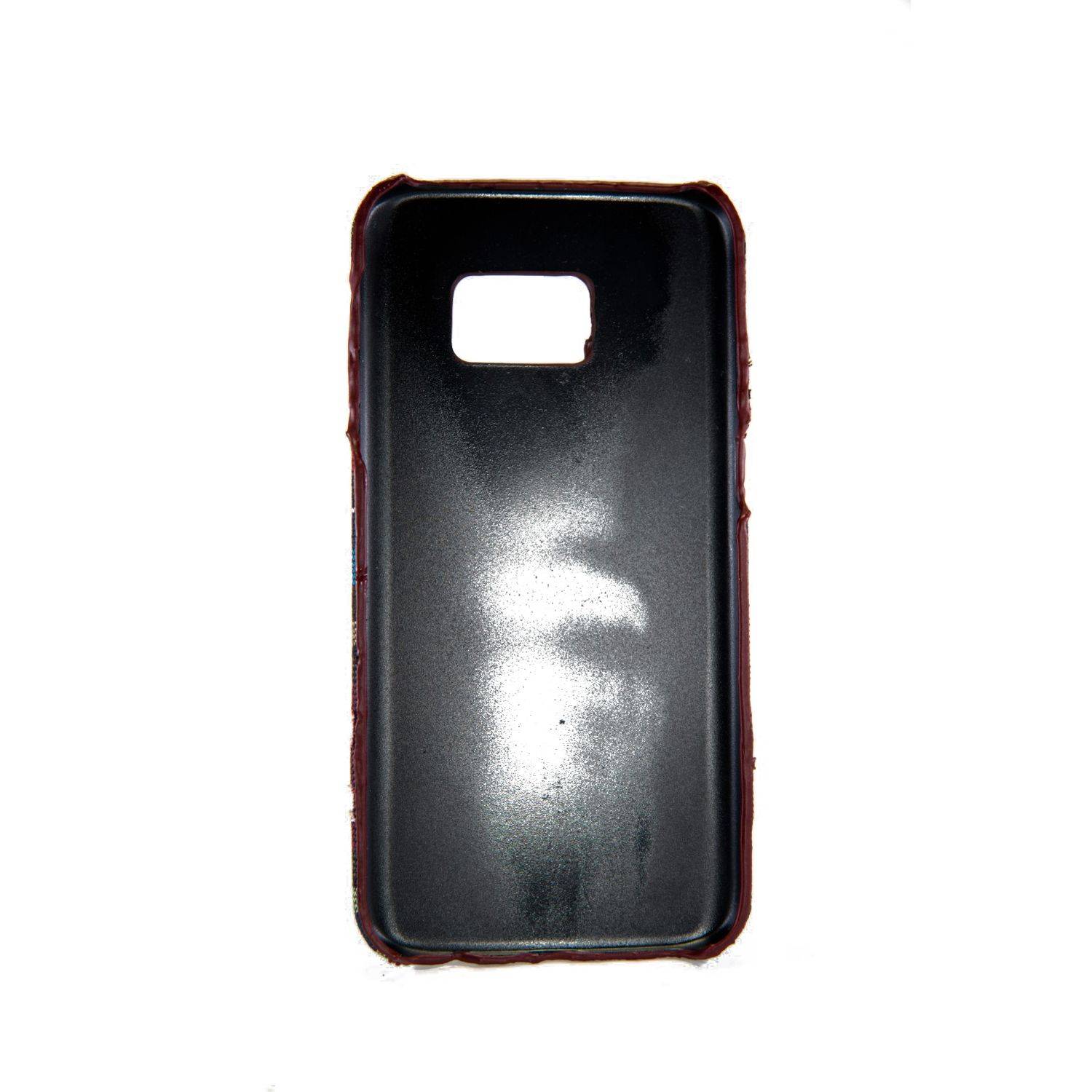 Samsung Galaxy S6 Handyhülle Backcover Braun