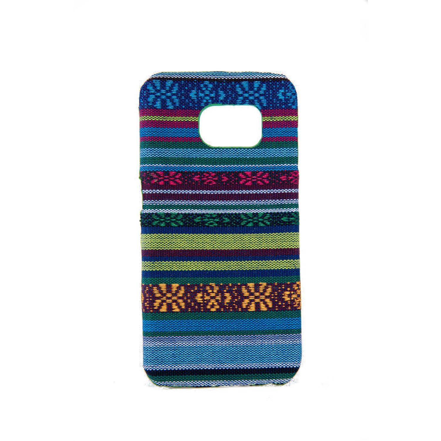Samsung Galaxy S6 Edge Handyhülle Backcover Blau