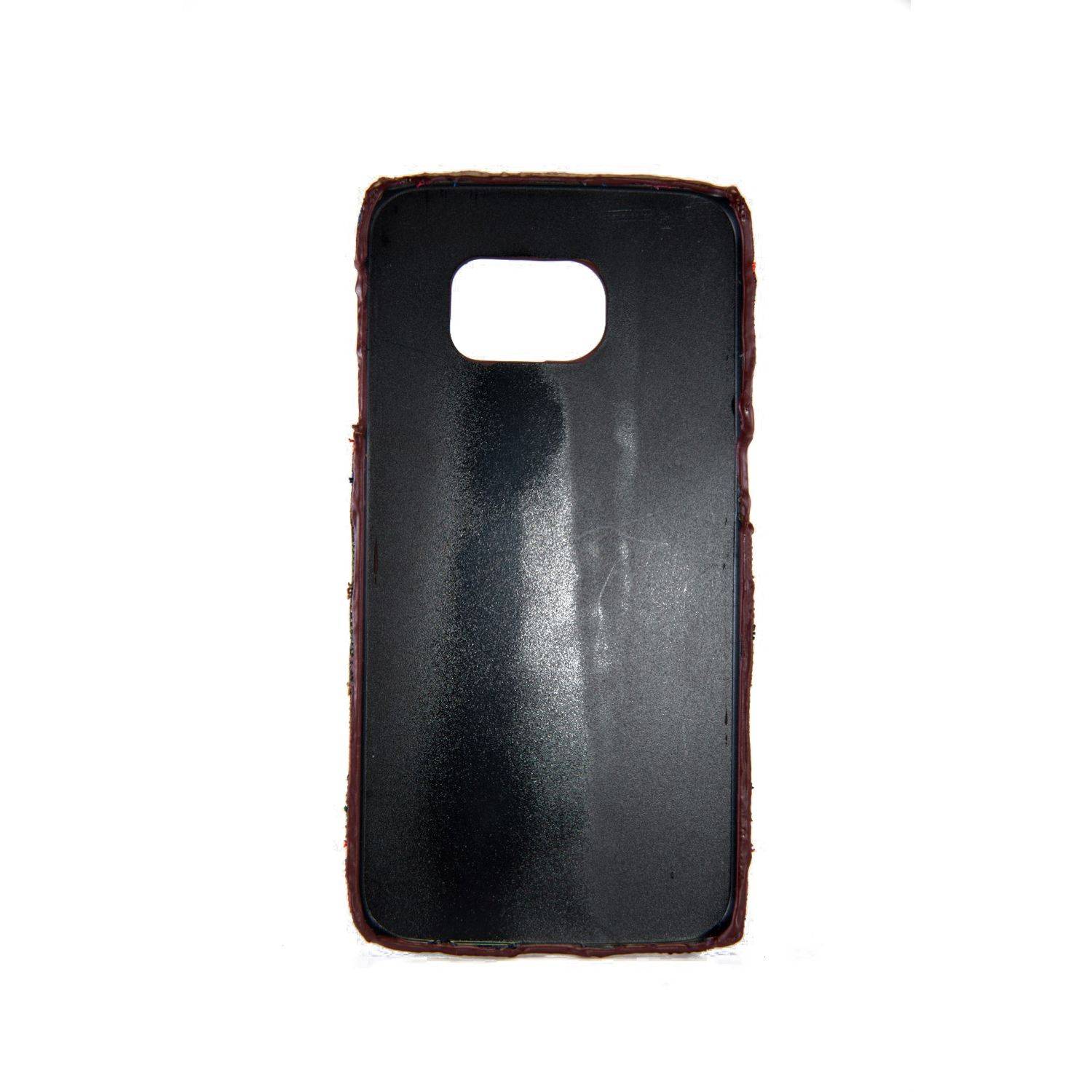 Samsung Galaxy S6 Edge Handyhülle Backcover Braun