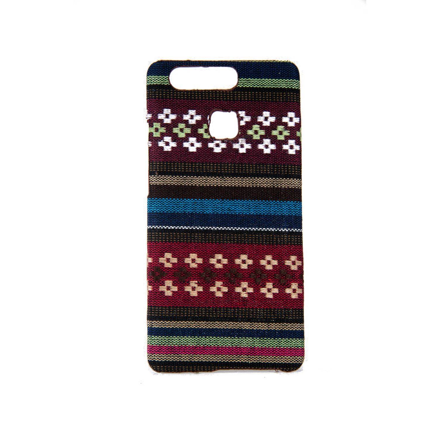 Huawei P9 Handyhülle Backcover Braun