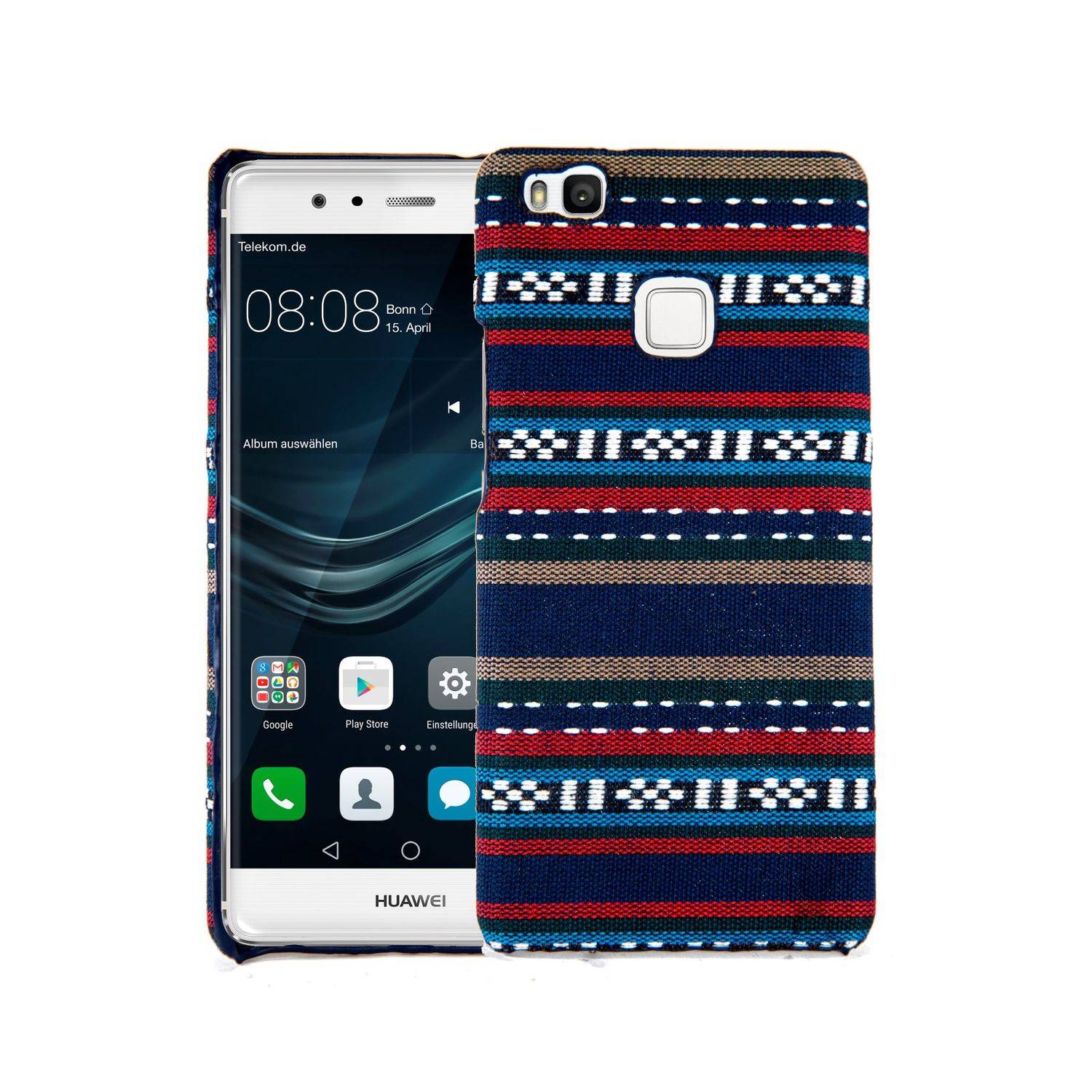 Huawei P9 Lite Handyhülle Backcover Blau