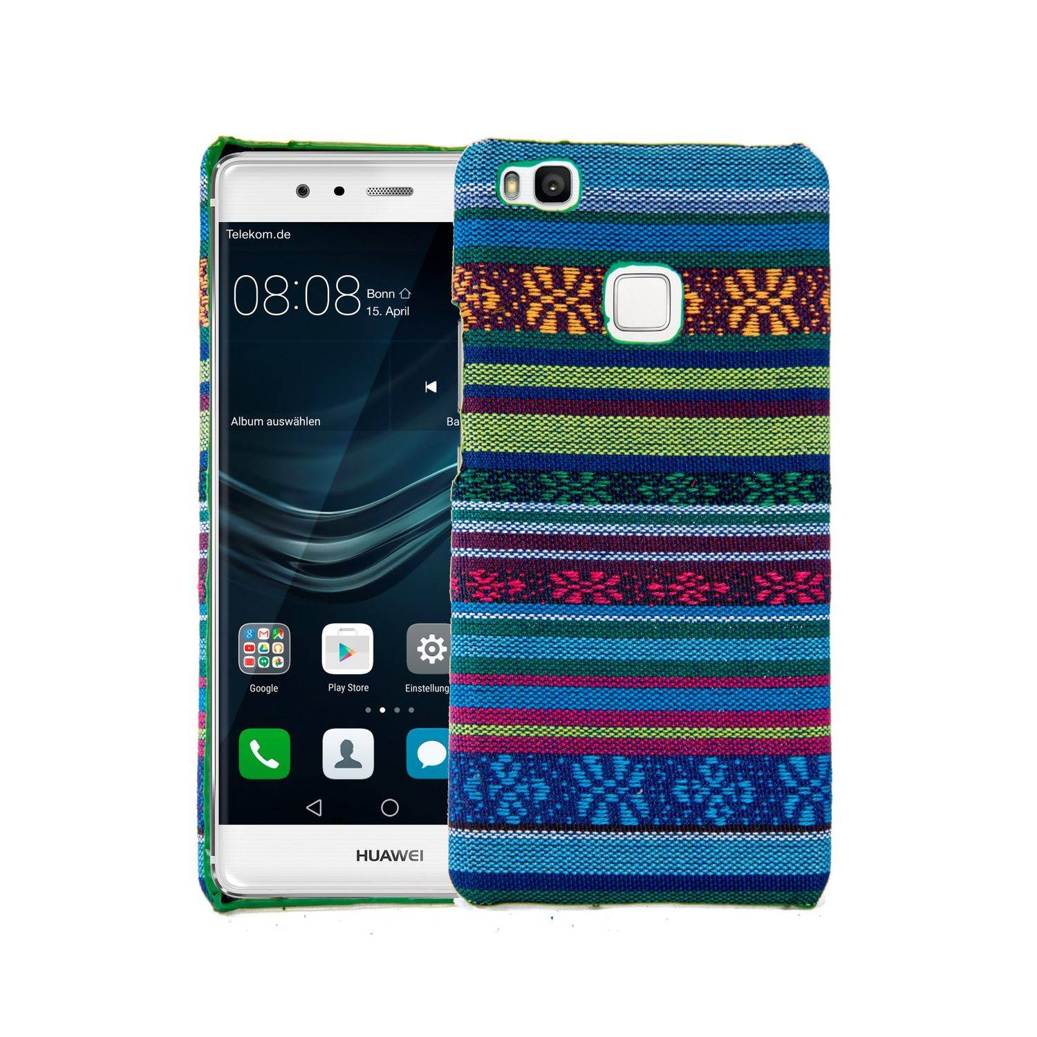 Huawei P9 Lite Handyhülle Backcover Blau