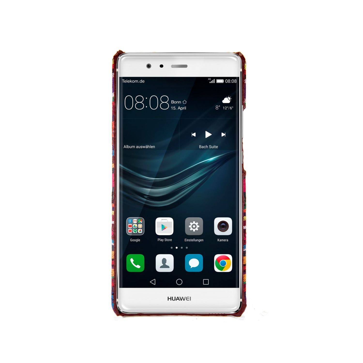 Huawei P9 Lite Handyhülle Backcover Orange
