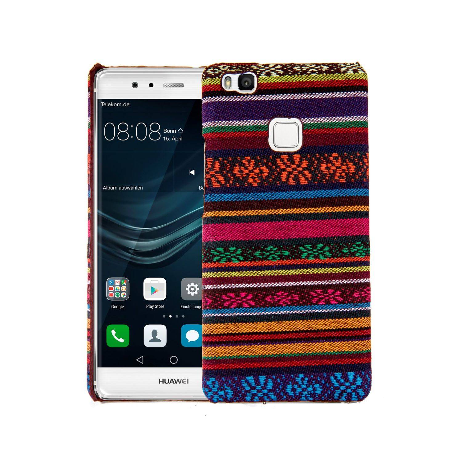 Huawei P9 Lite Handyhülle Backcover Orange