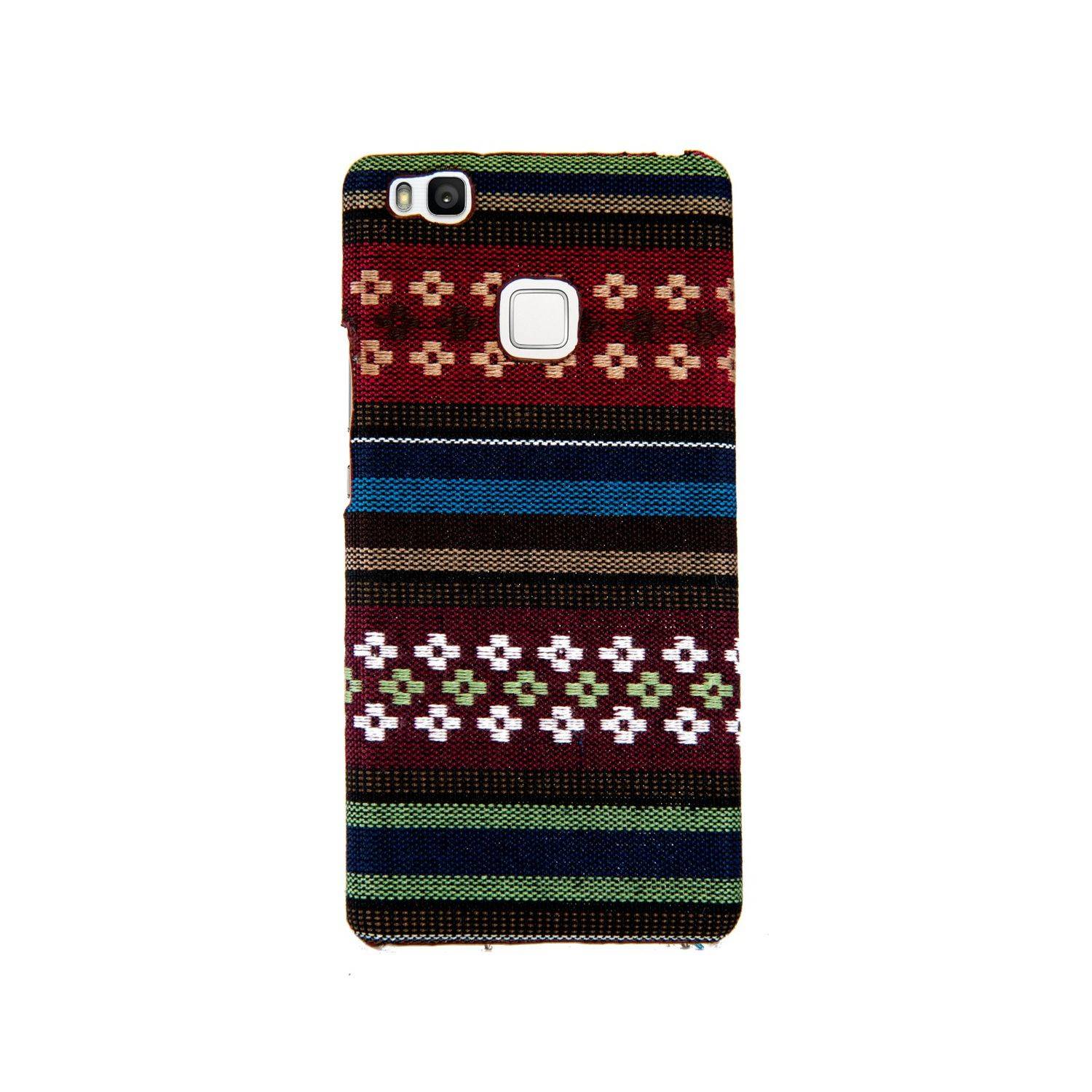 Huawei P9 Lite Handyhülle Backcover Braun