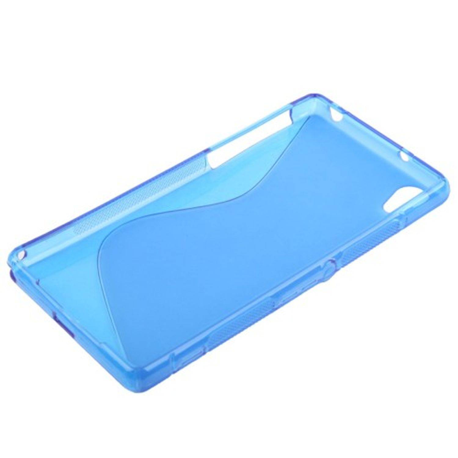 Sony Xperia Z2 Handyhülle Backcover Blau