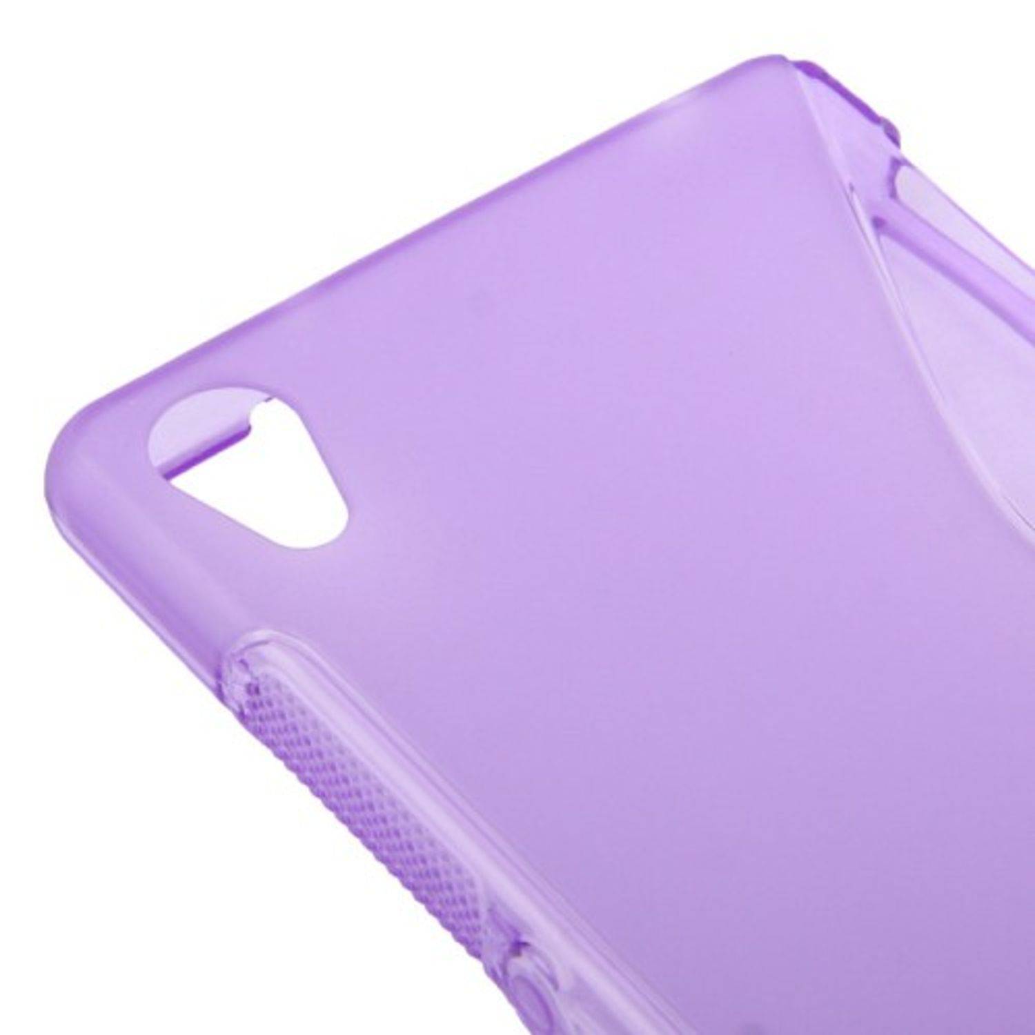 Sony Xperia Z2 Handyhülle Backcover Grau