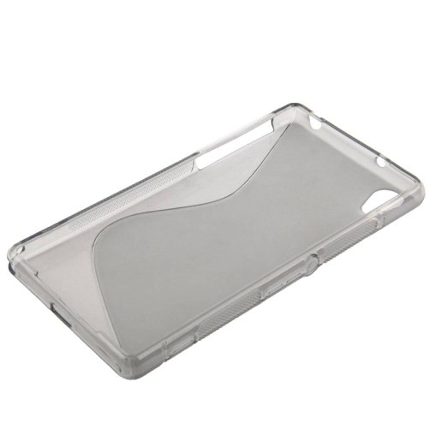 Sony Xperia Z2 Handyhülle Backcover Grau