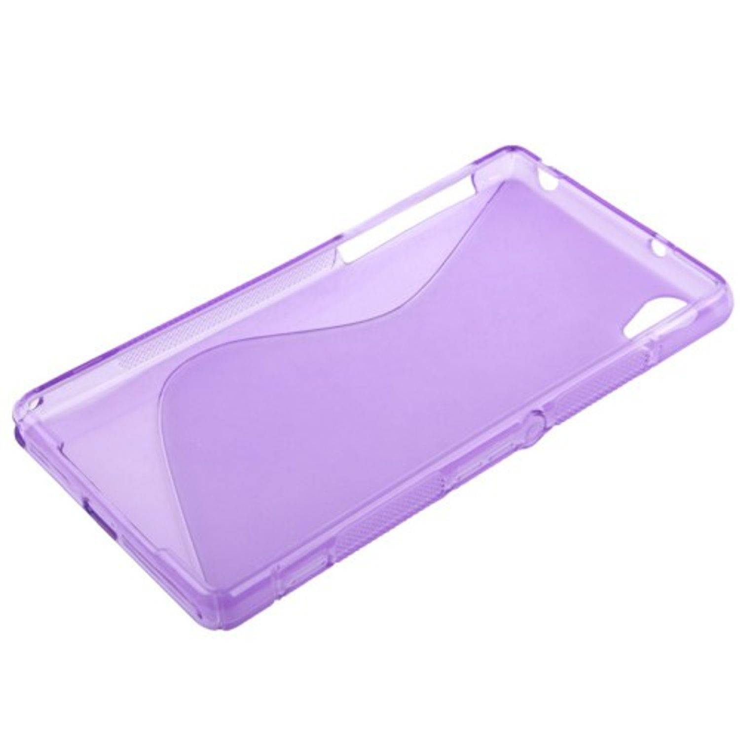 Sony Xperia Z2 Handyhülle Backcover Violett