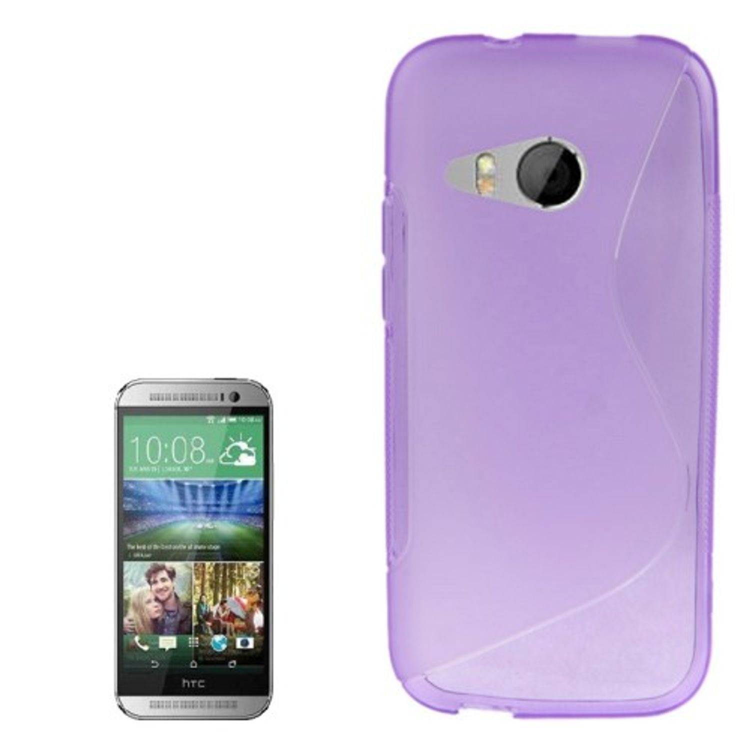 HTC One mini 2 Handyhülle Backcover Violett