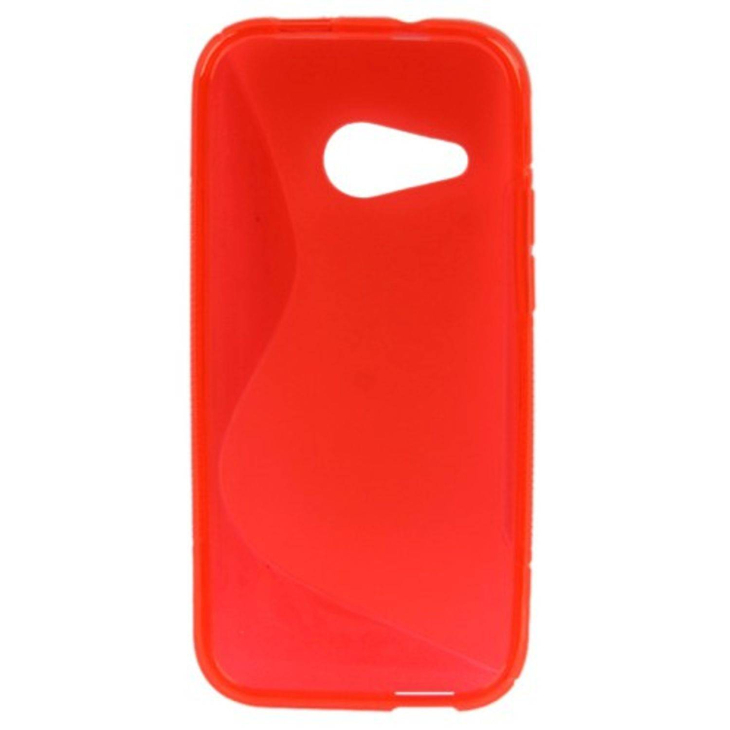 HTC One mini 2 Handyhülle Backcover Grau
