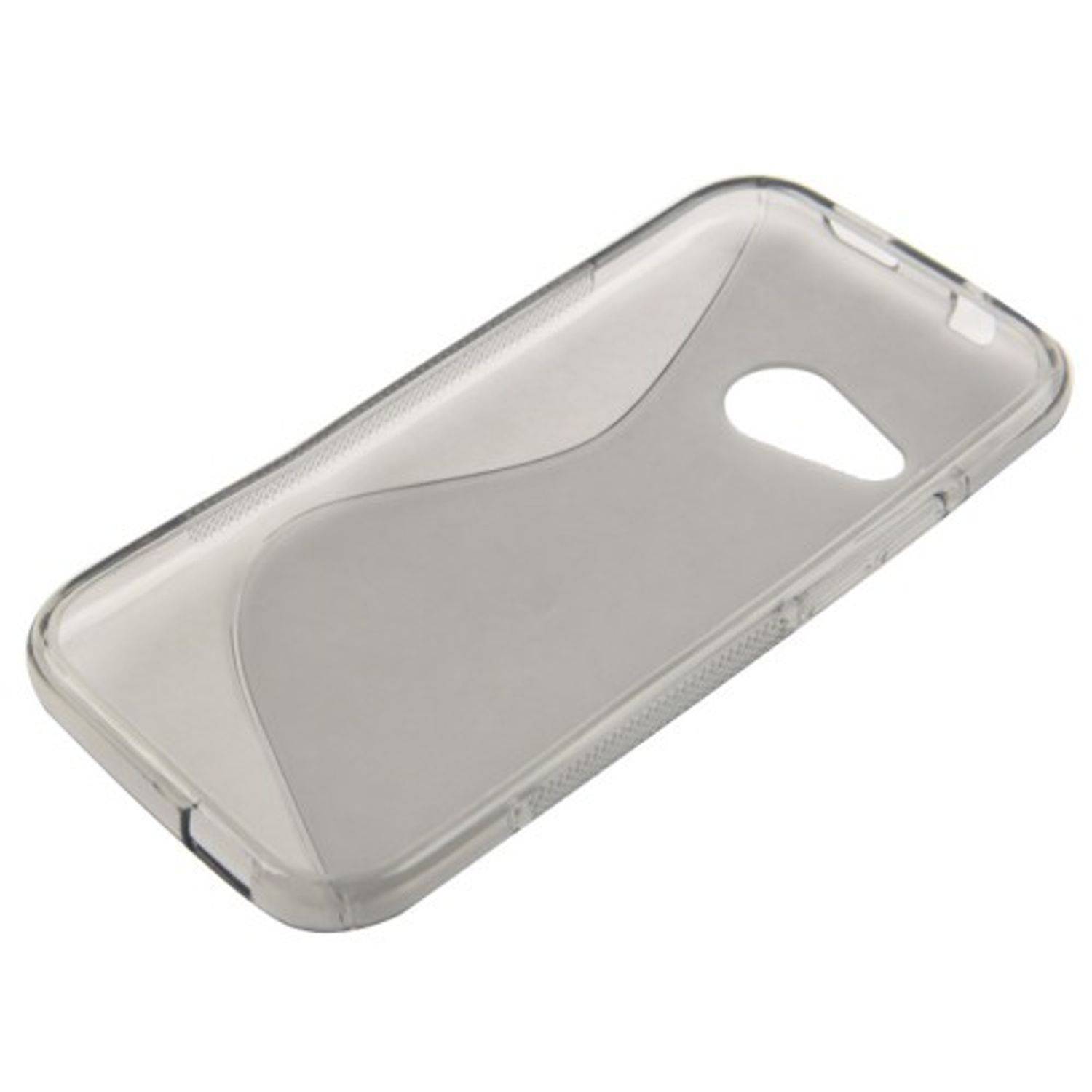 HTC One mini 2 Handyhülle Backcover Grau