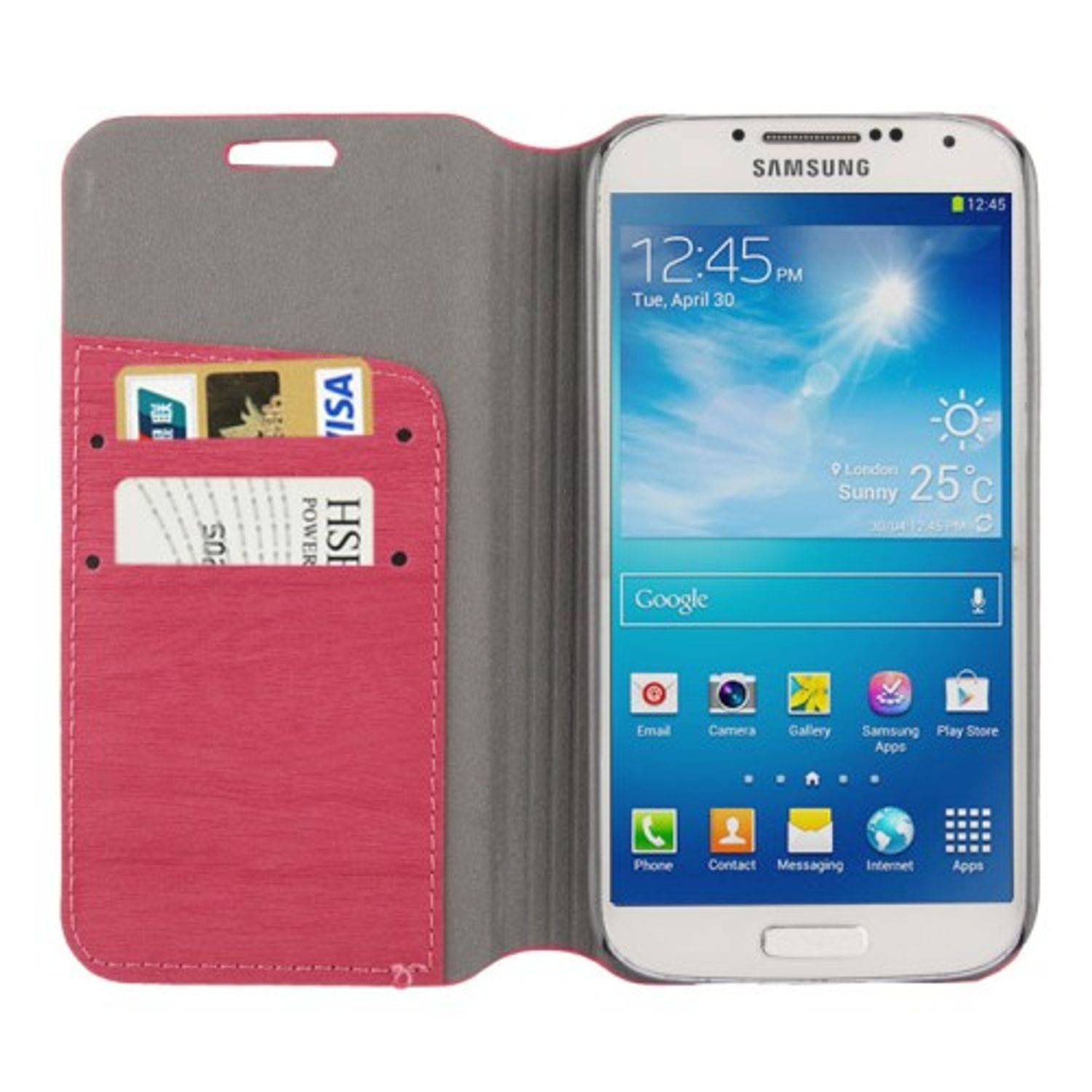 Samsung Galaxy S4 Mini Handyhülle Backcover Rosa