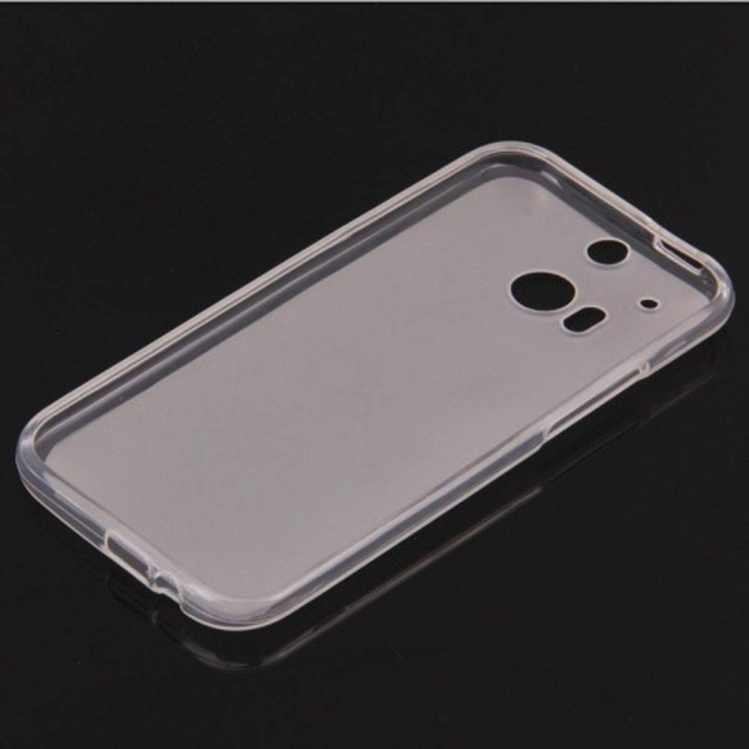 HTC One M8 Handyhülle Backcover Grau