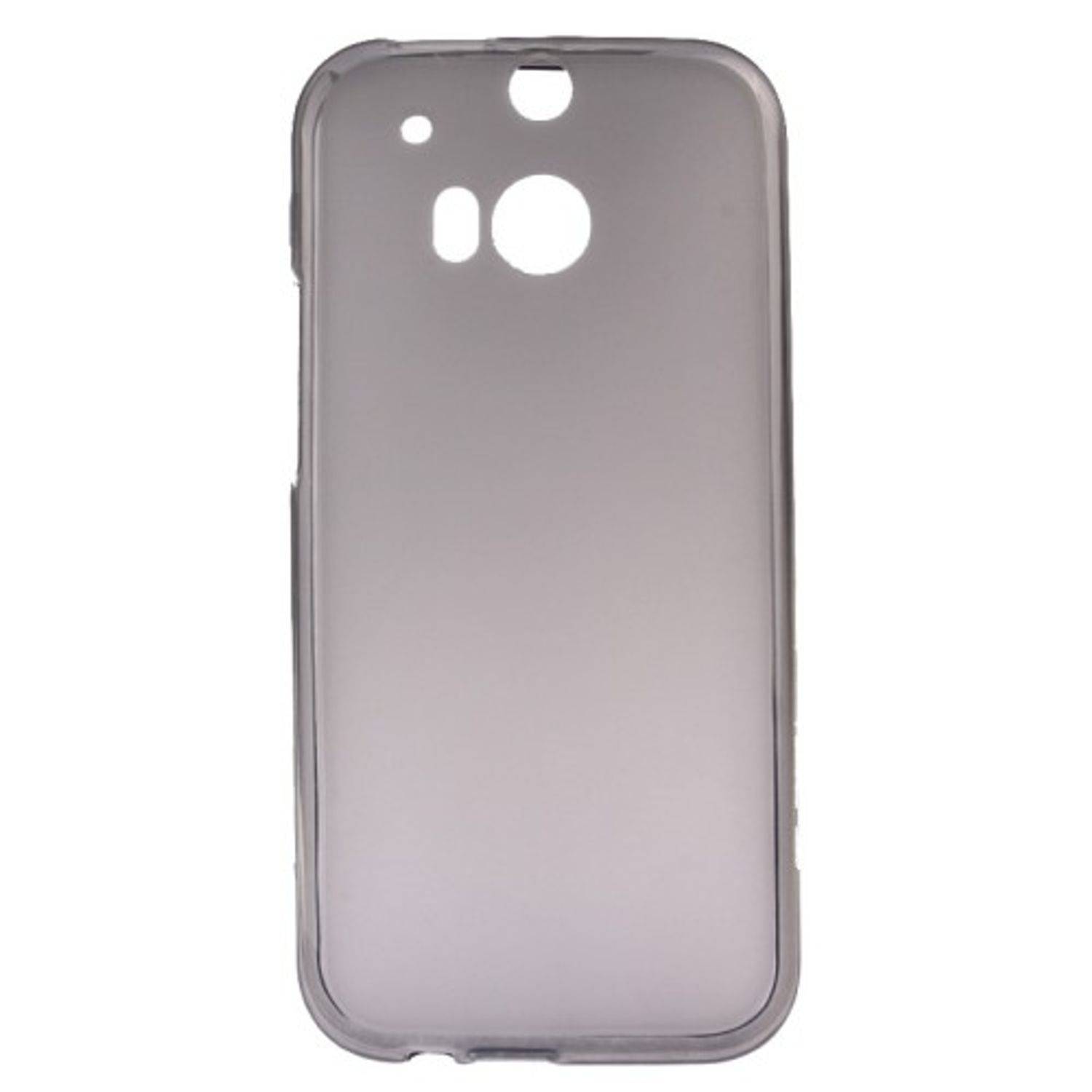 HTC One M8 Handyhülle Backcover Grau