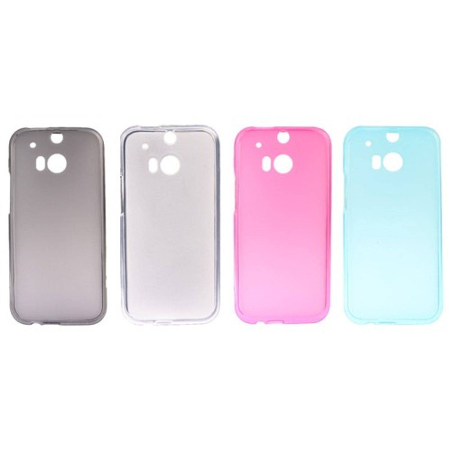 HTC One M8 Handyhülle Backcover Transparent